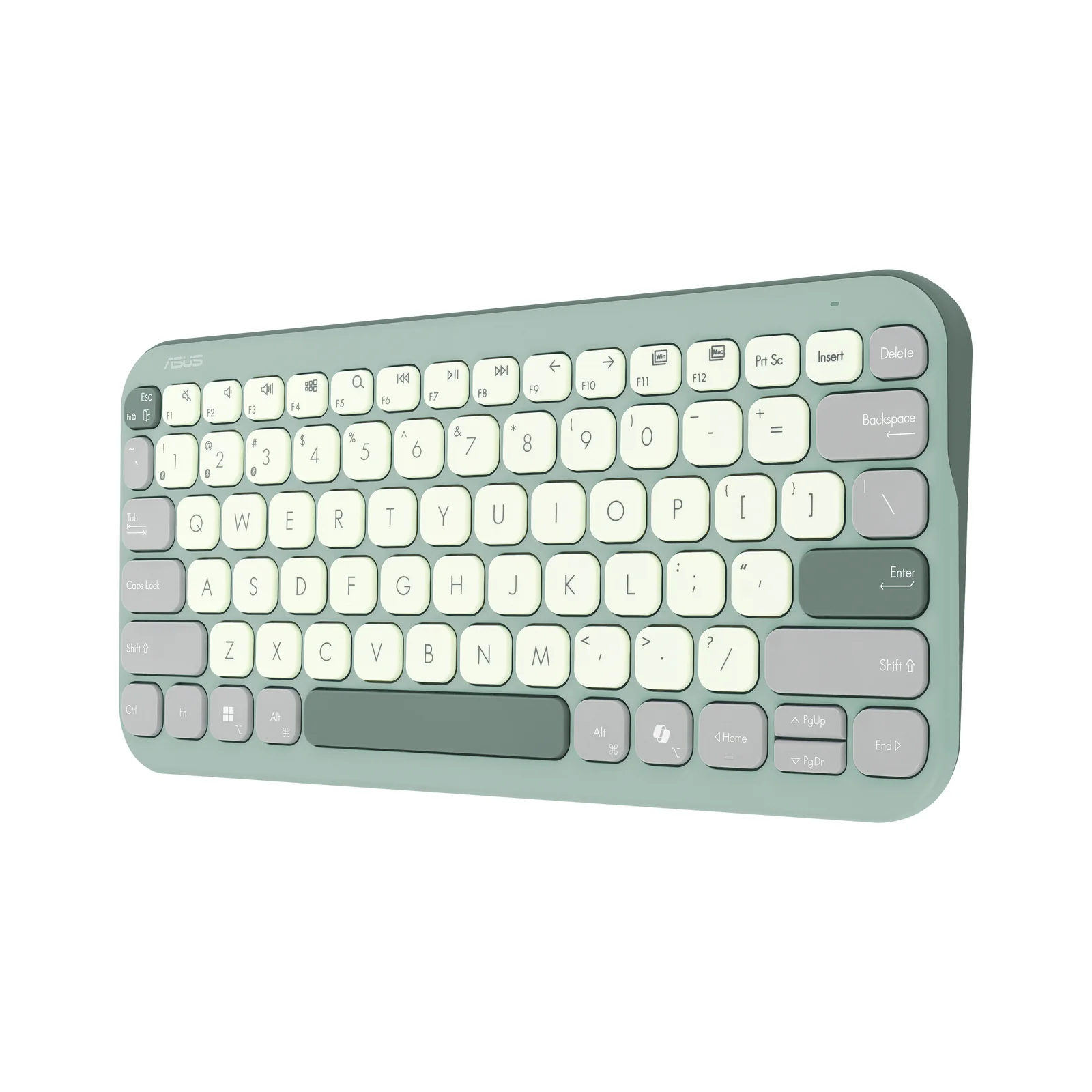 ASUS KW100 /GN/GE/81 Keyboard Green, German