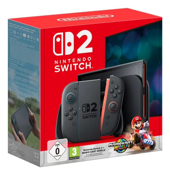 Nintendo Switch 2 + Mario Kart World Bundle