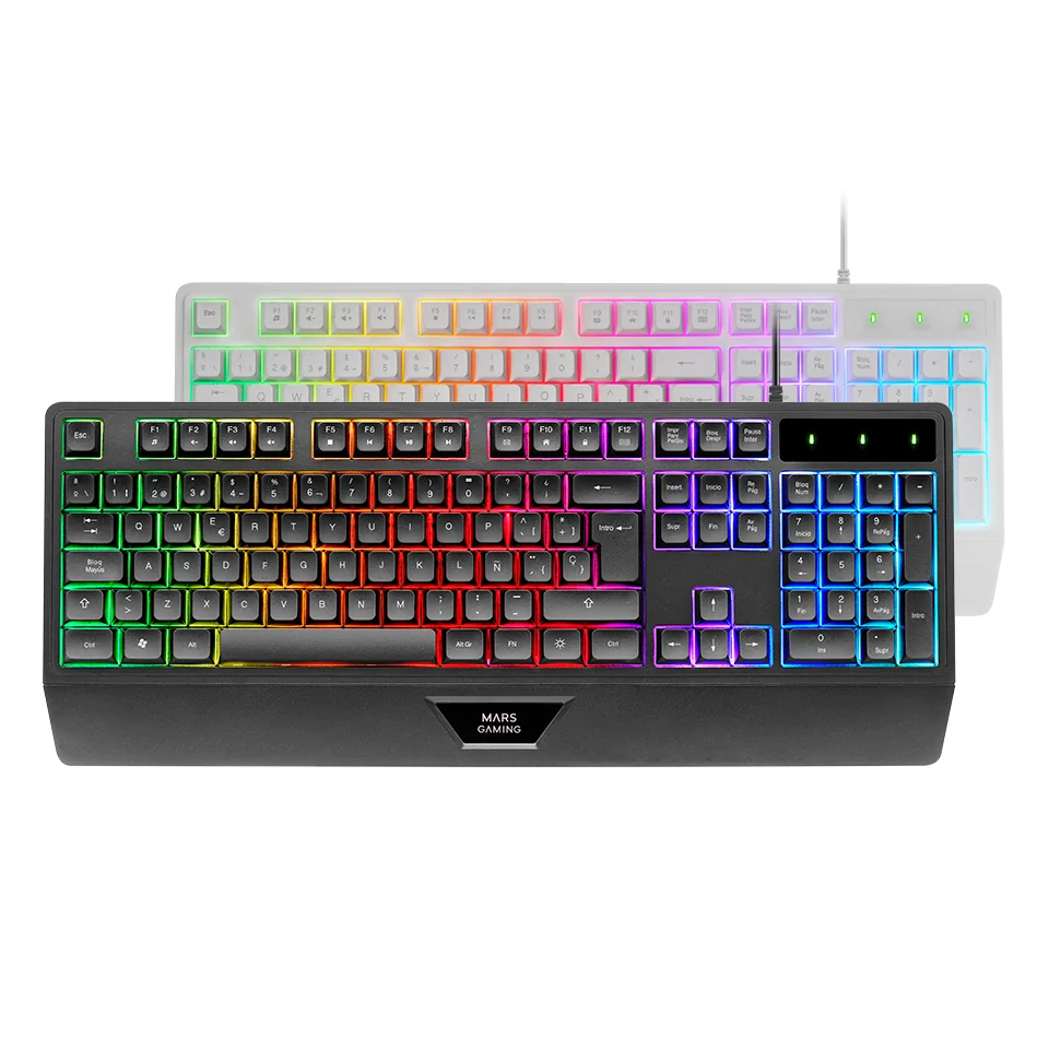 Mars Gaming MK124 Keyboard Black, French