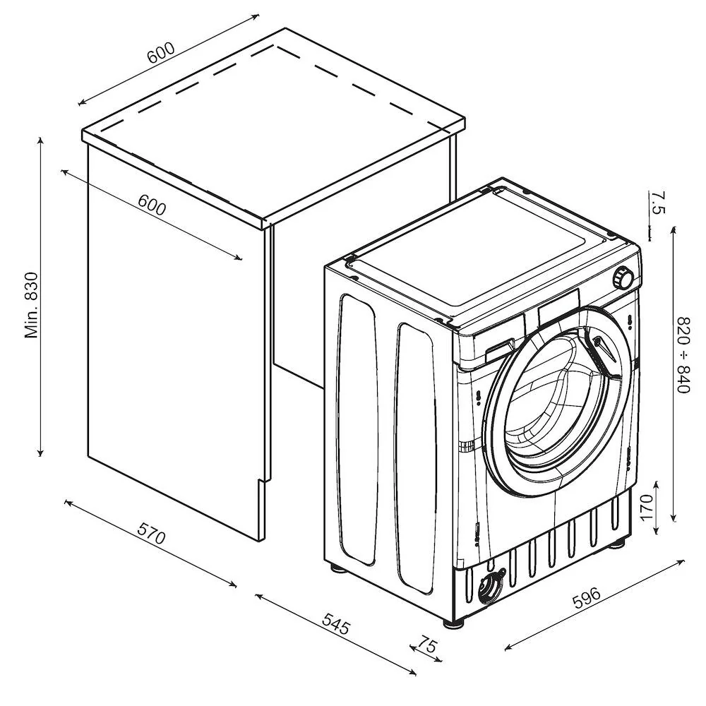 Haier BHA6S69M6D9J-80 9kg 1551rpm Washing Machine