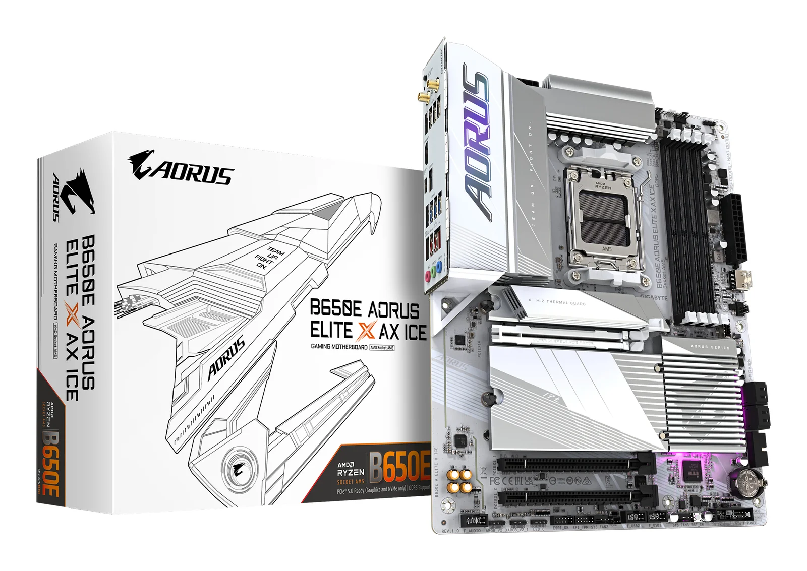 GIGABYTE B650E AORUS ELITE X AX ICE