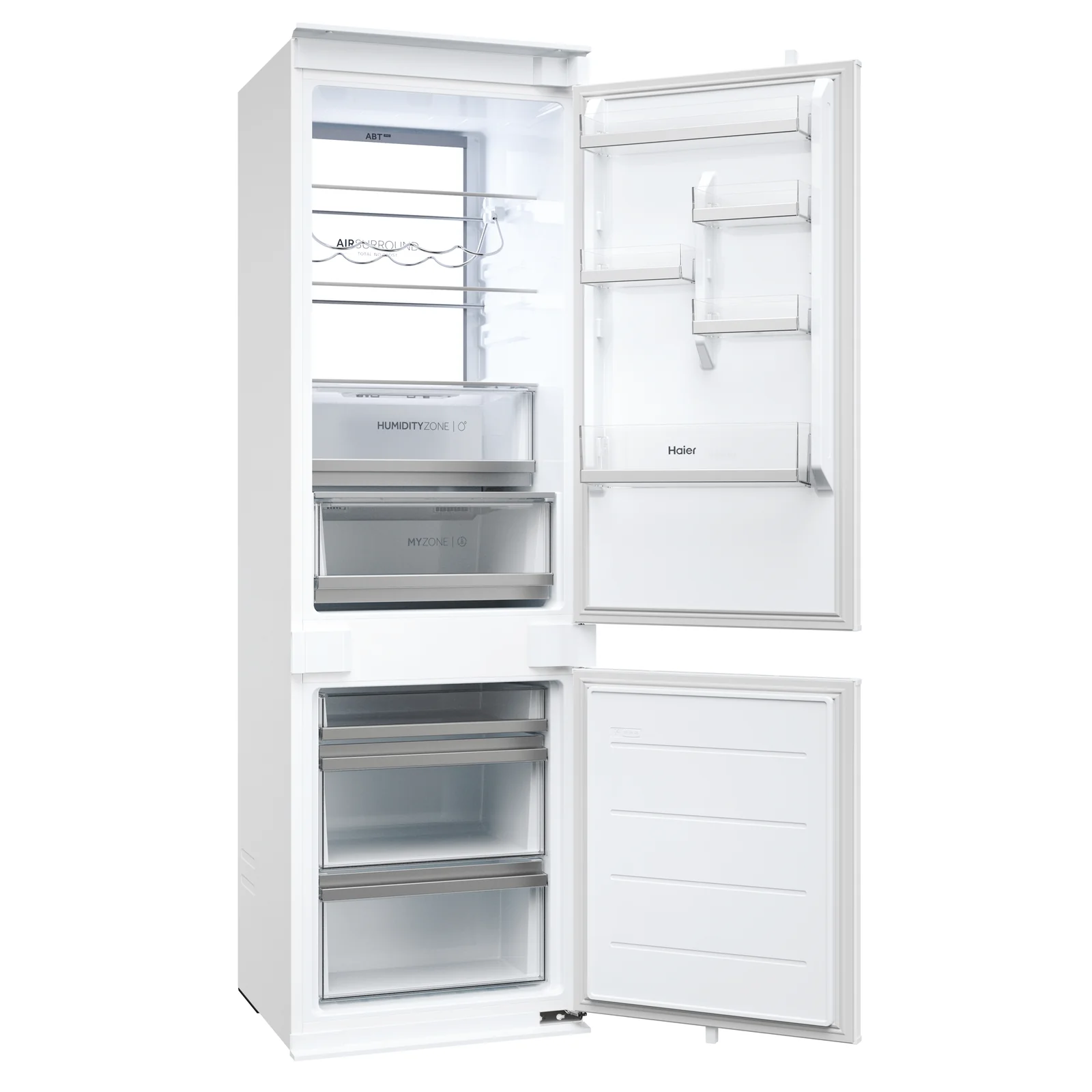 Haier HBW7518CTK 268L Integrated Fridge Freezer