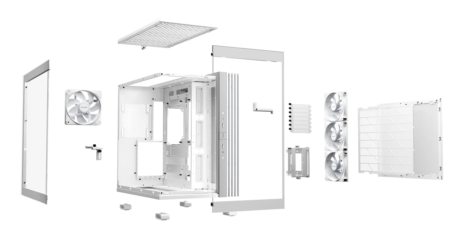 be quiet! LIGHT BASE 600 LX White PC Case