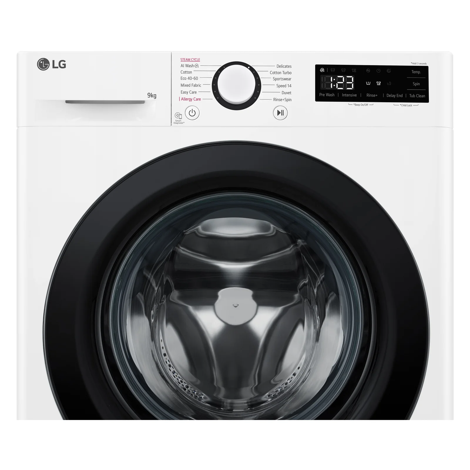 LG F2Y509WBLN1 9kg 1160rpm Washing Machine