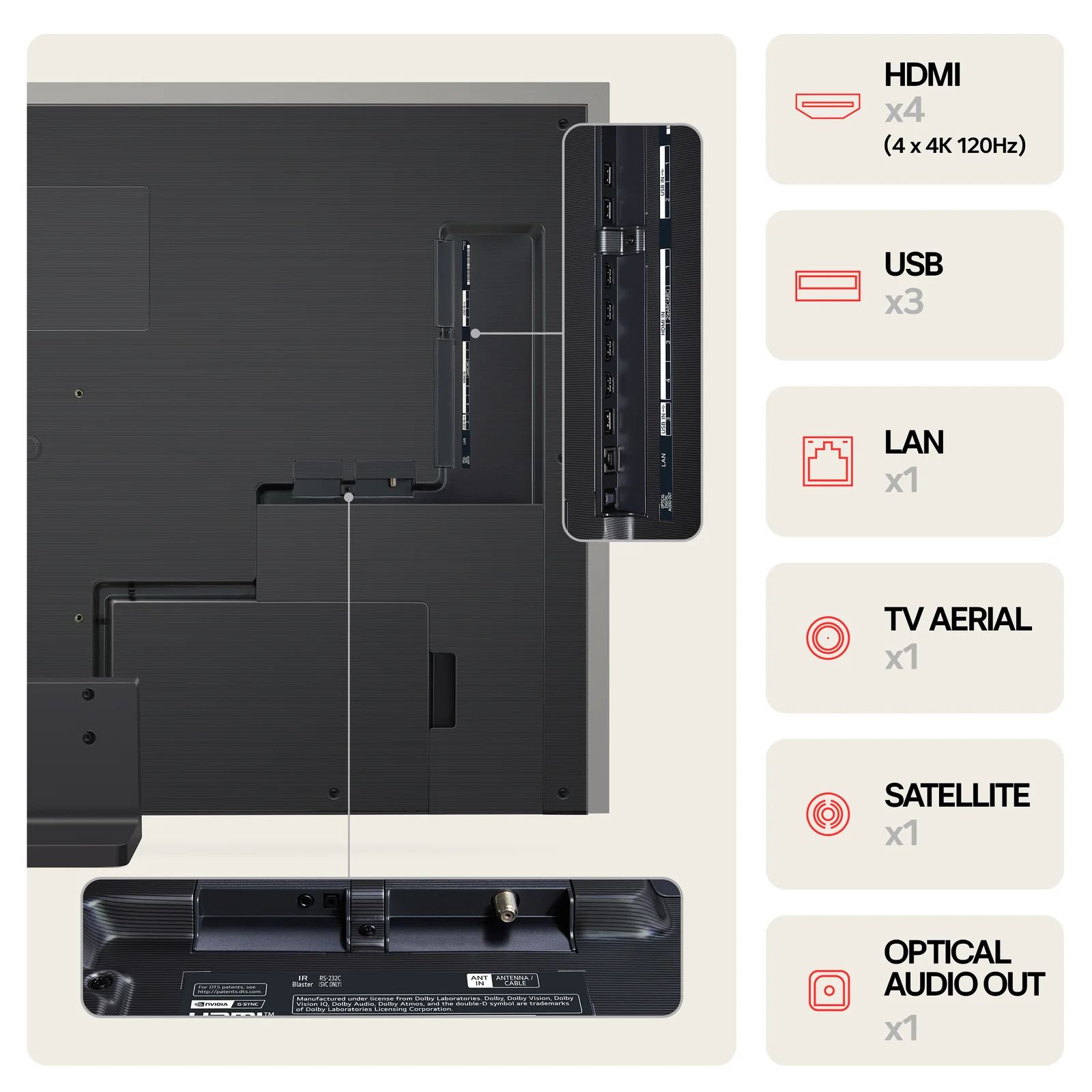 LG OLED77G45LW.AEK 77" 4K Smart TV