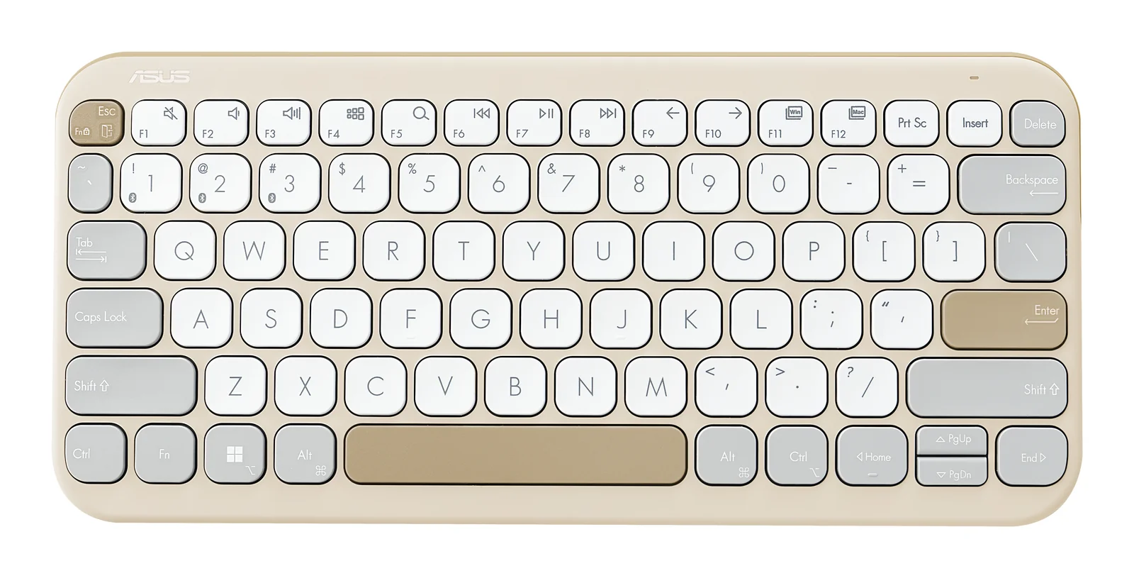 ASUS Marshmallow KW100 Keyboard White