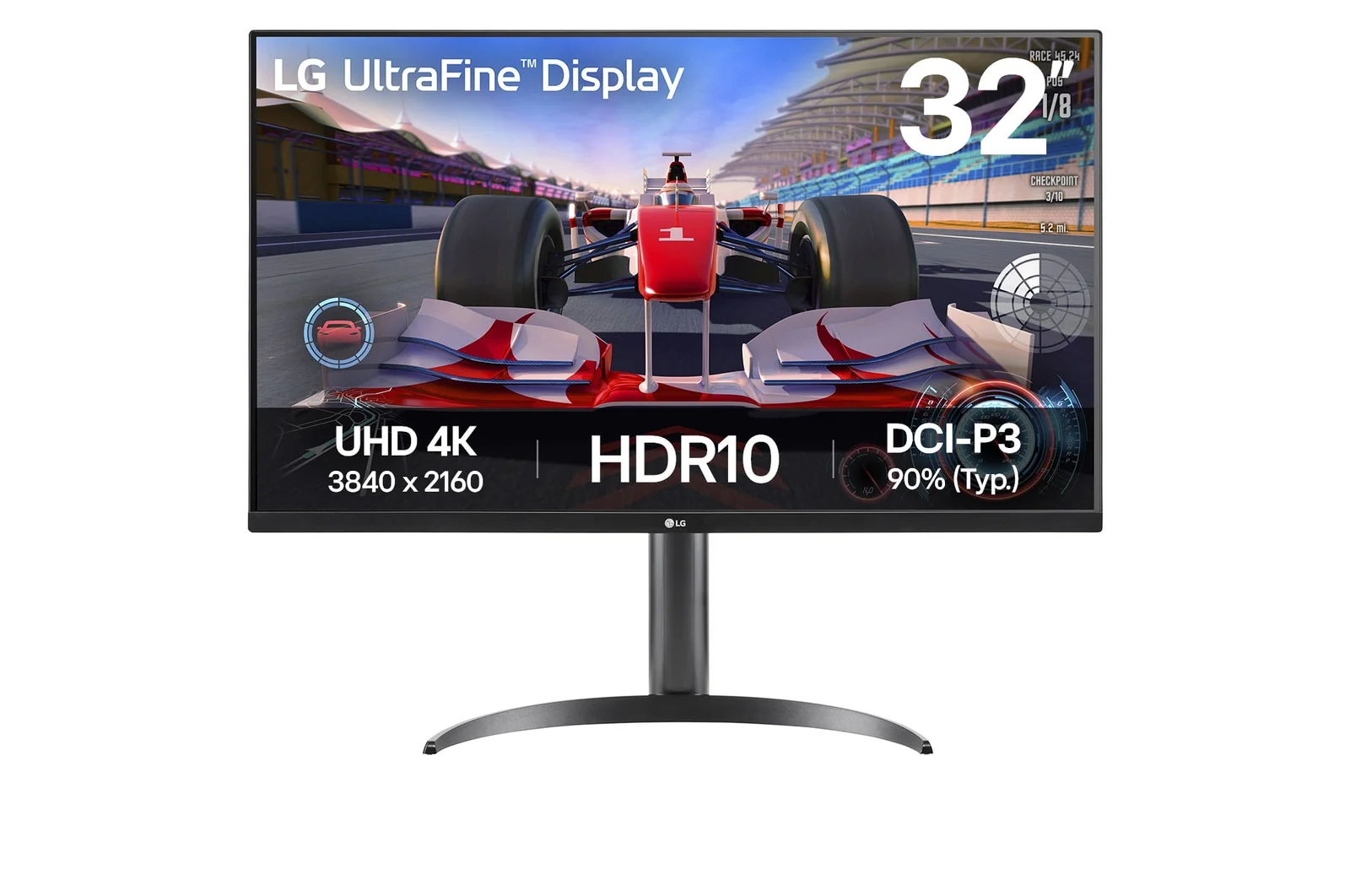 LG 32UR550K-B 31.5" 4K UHD VA Monitor