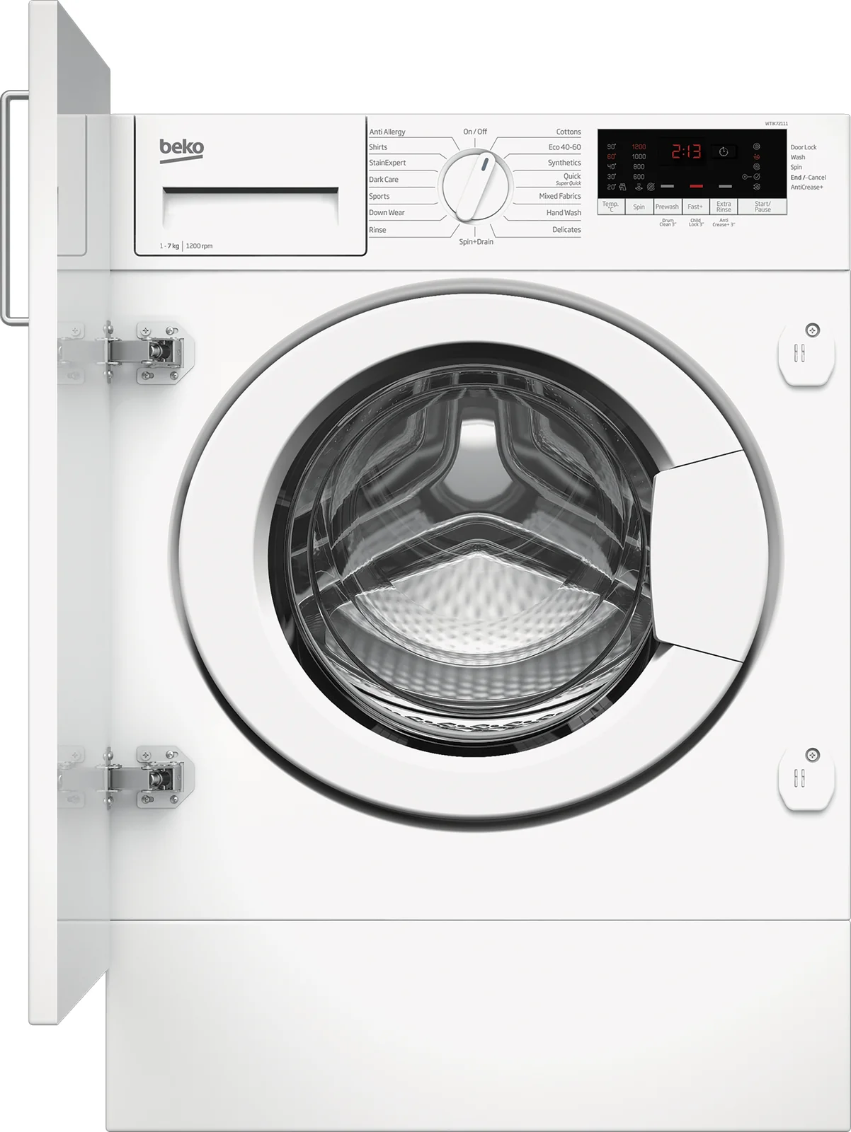 Beko WTIK72111 7kg 1200rpm Washing Machine