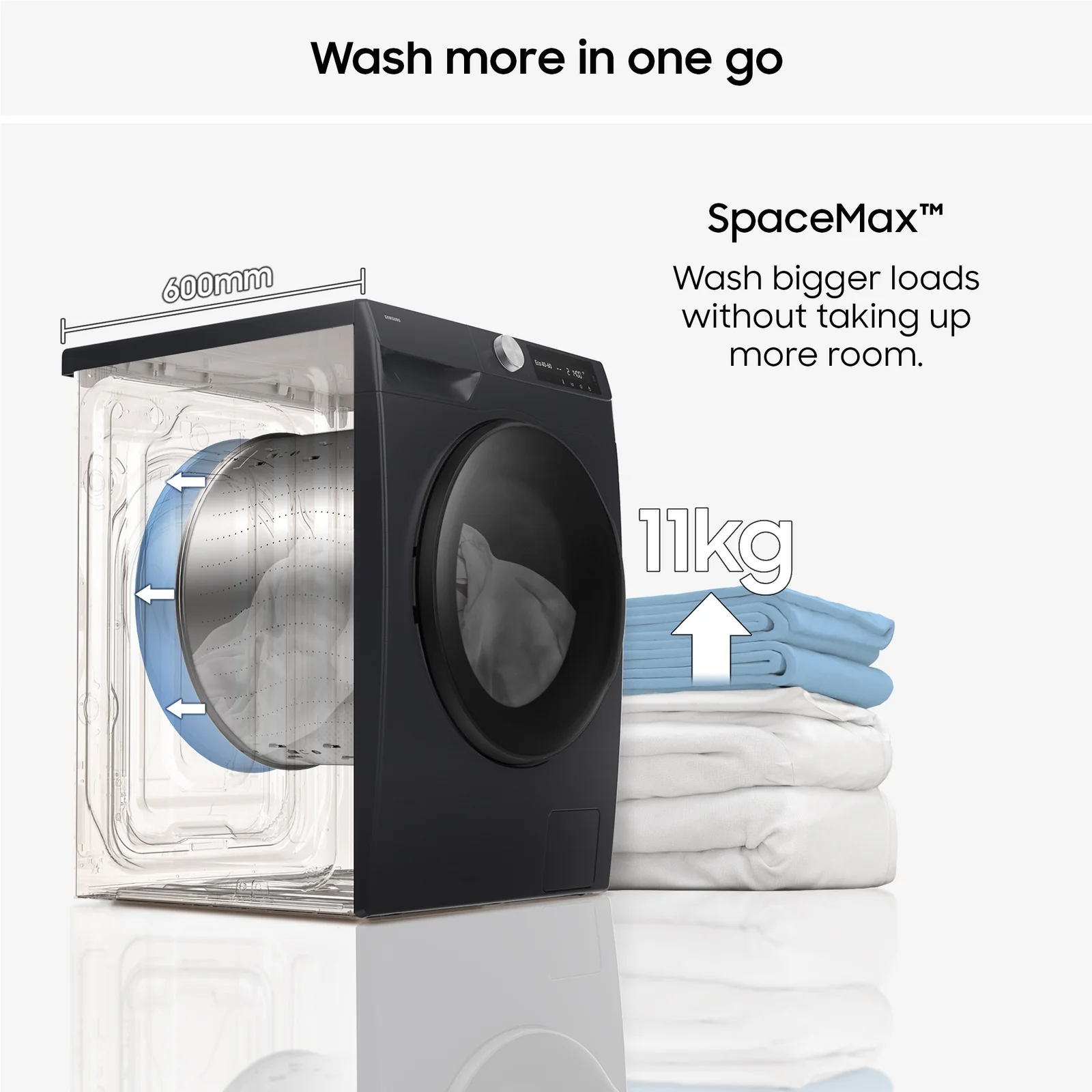 Samsung WW90DG6U85LBU1 9kg 1400rpm Washing Machine