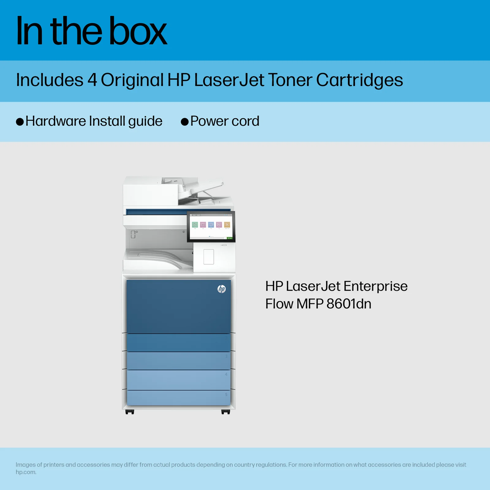 HP LaserJet Enterprise LaserJet Ent MFP 8601dn Laser Printer