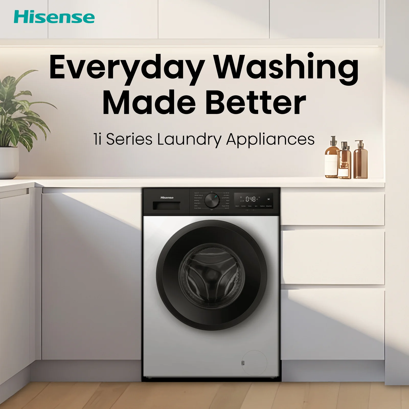 Hisense WF1I1142BWL3 11kg 1400rpm Washing Machine