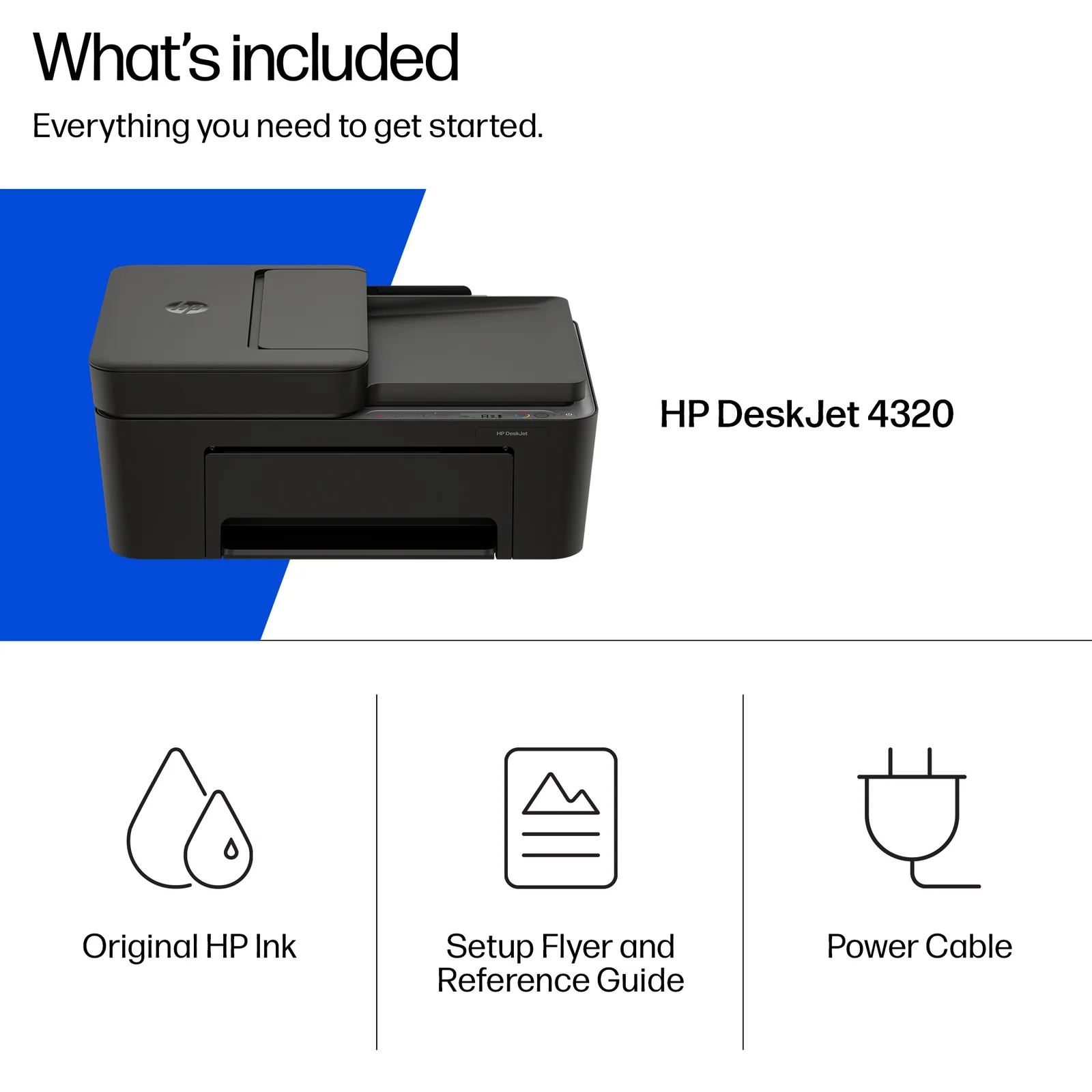 HP DeskJet 4320 Colour Inkjet Printer