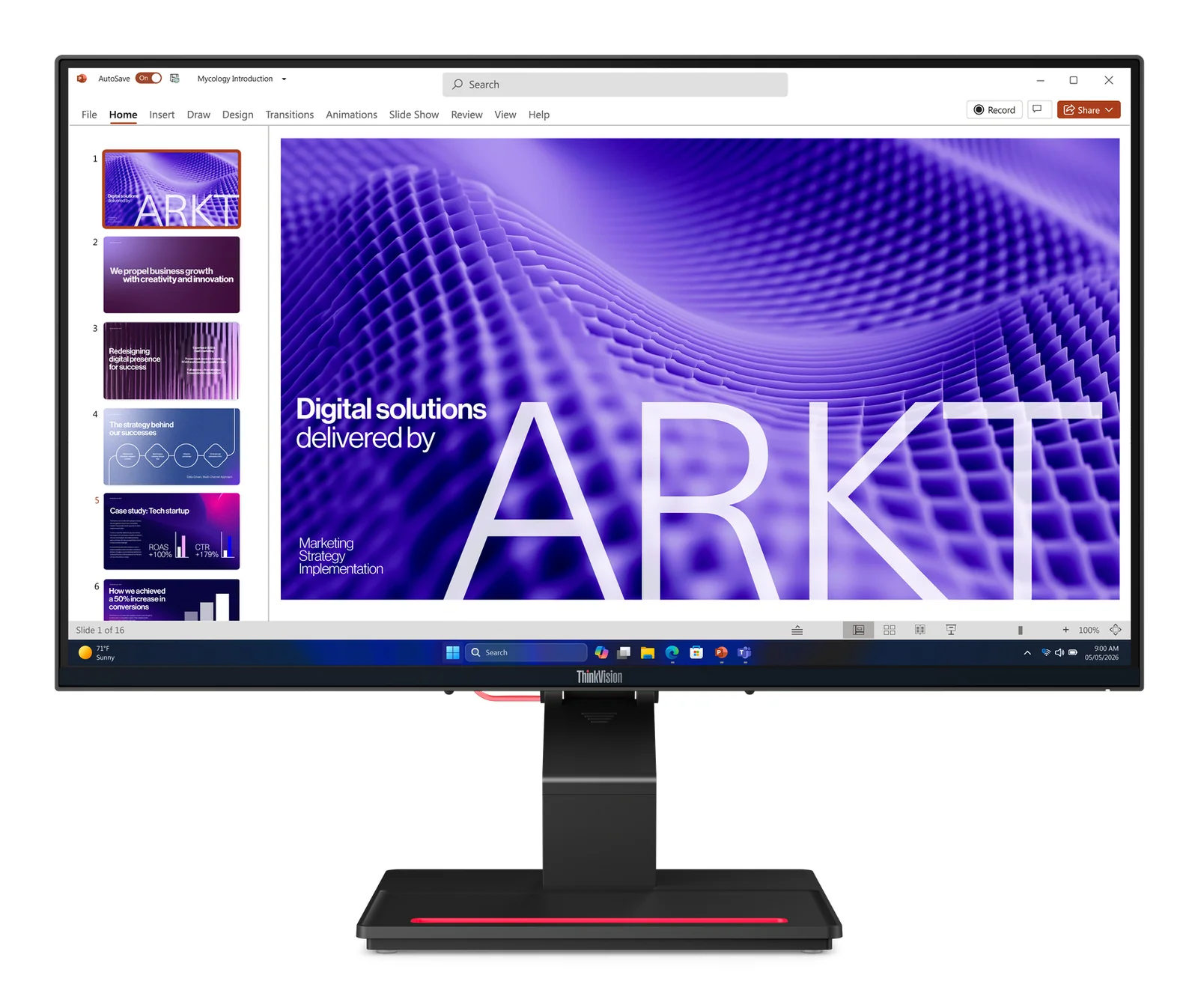 Lenovo ThinkVision T24D-4t computer monitor
