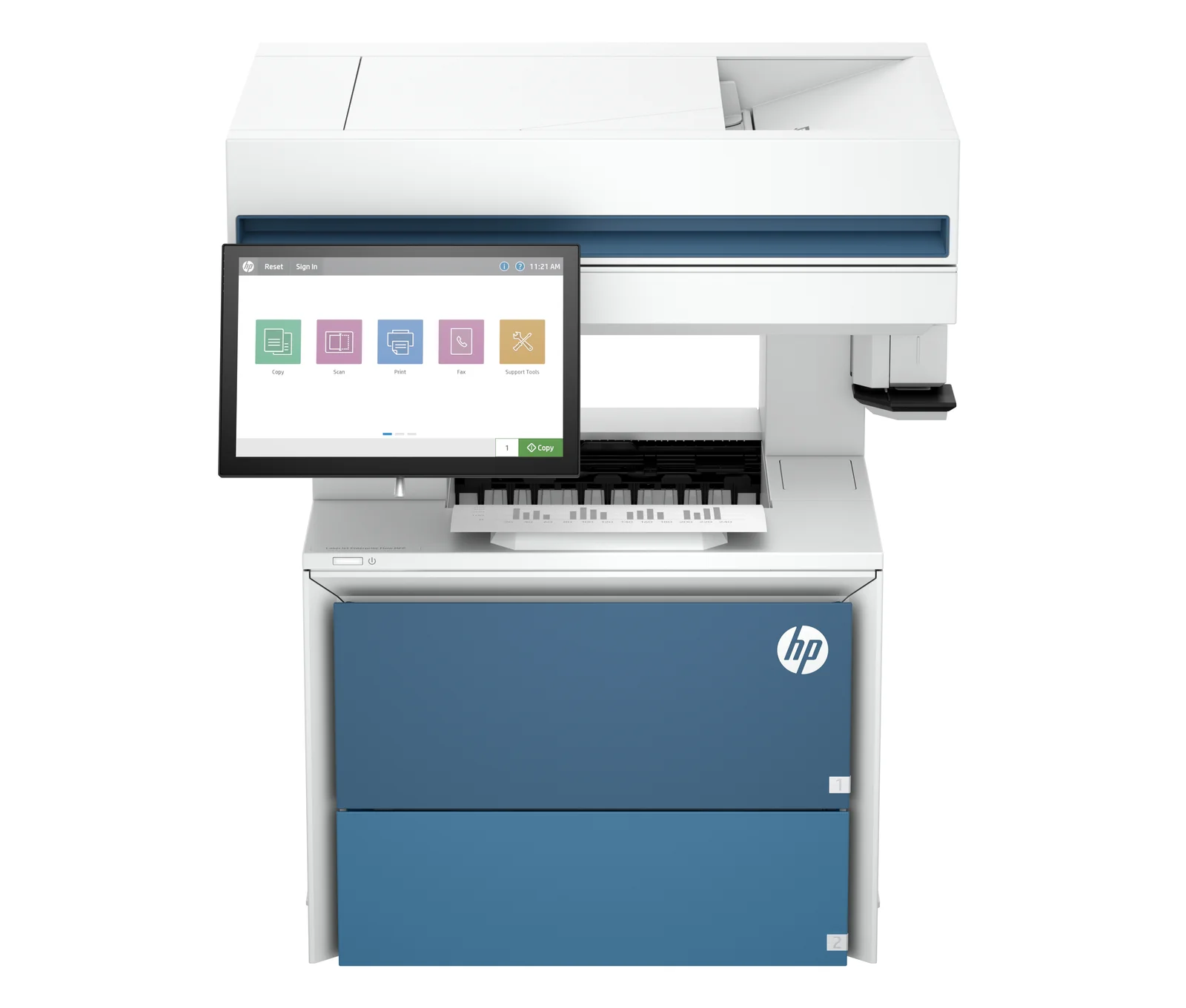 HP LaserJet Enterprise Flow MFP 6600zfw Laser Printer