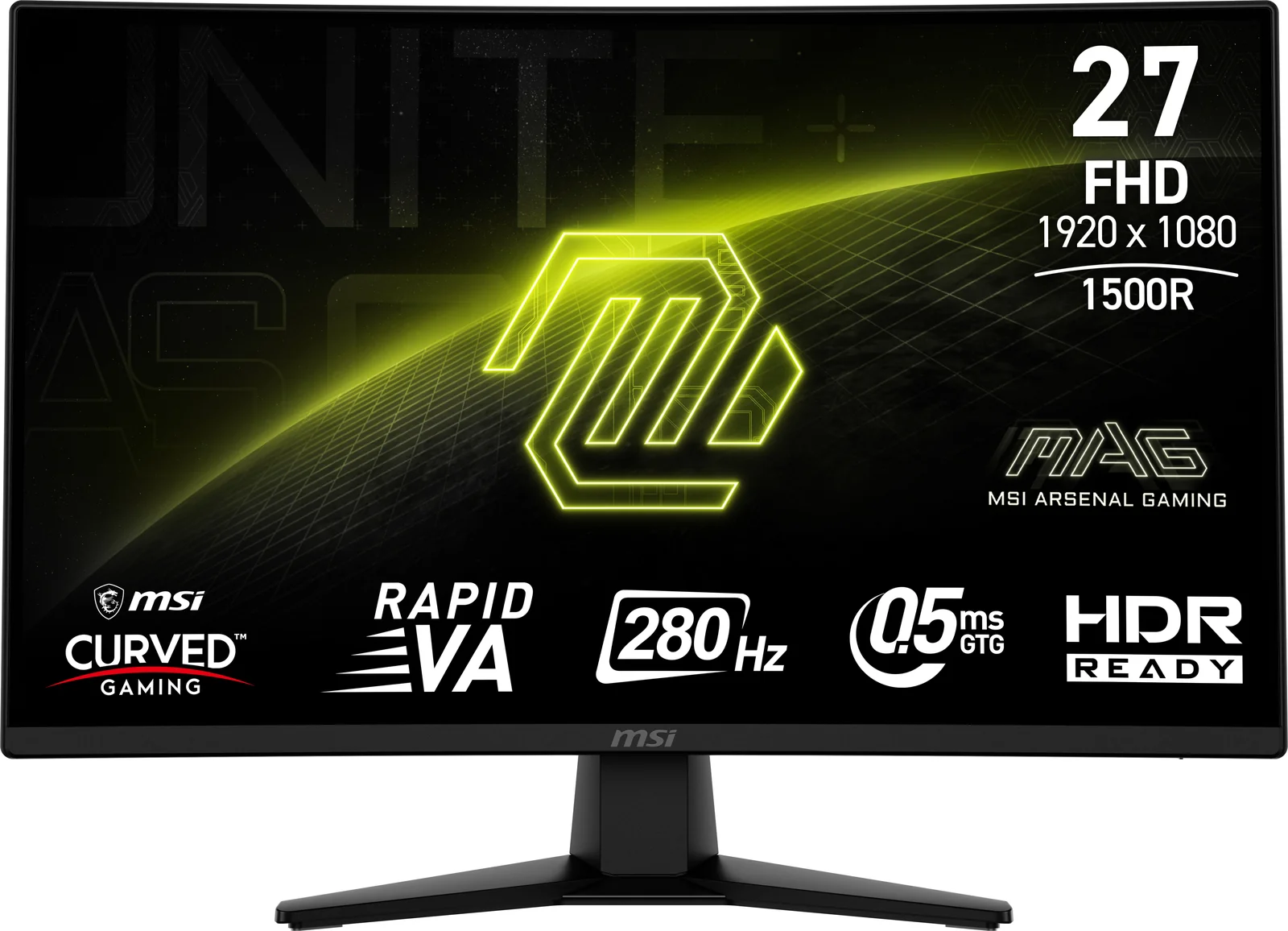 MSI MAG 274CXF 27" Full HD VA 280Hz Curved Monitor