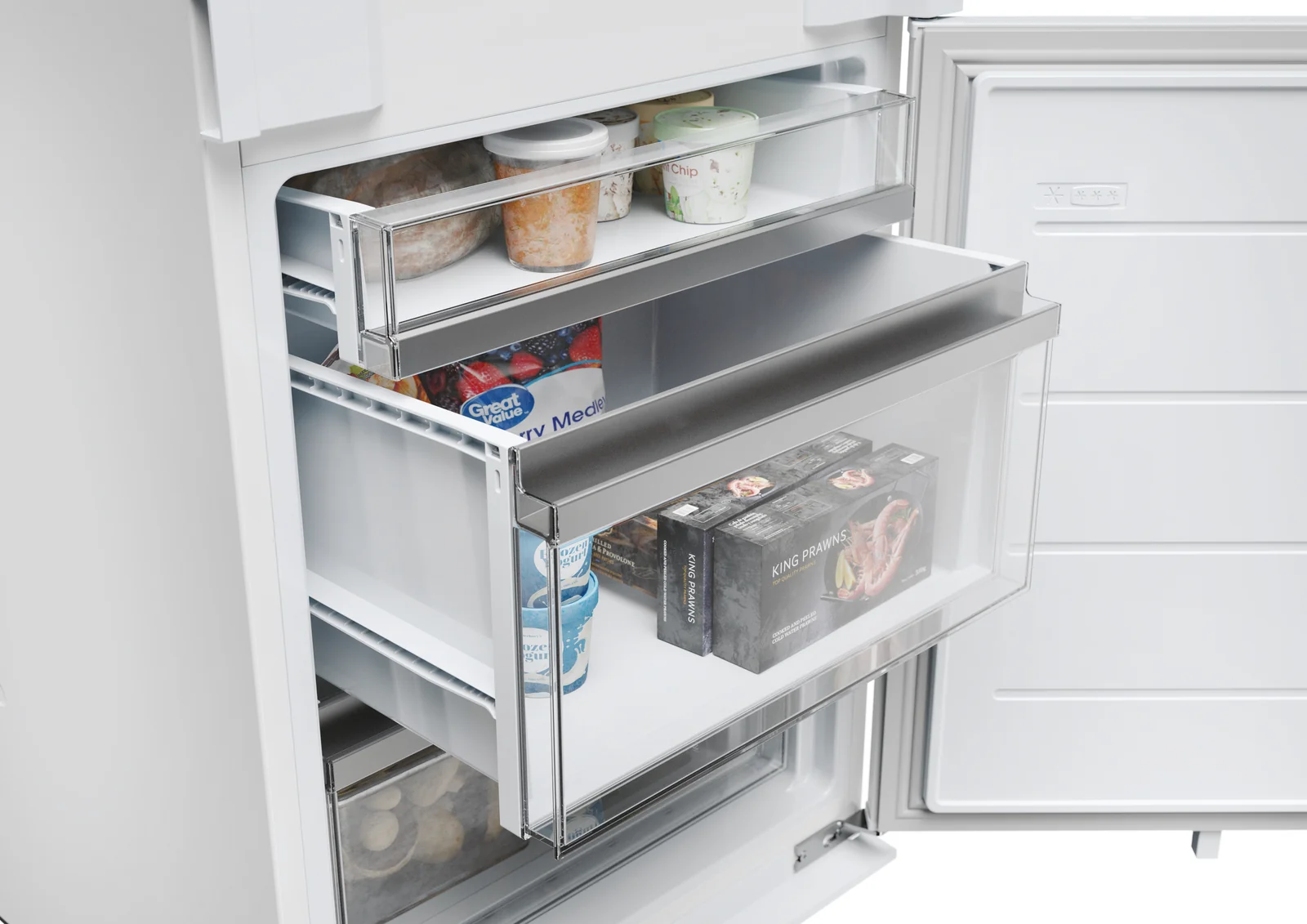 Haier HBW7518CTK 268L Integrated Fridge Freezer