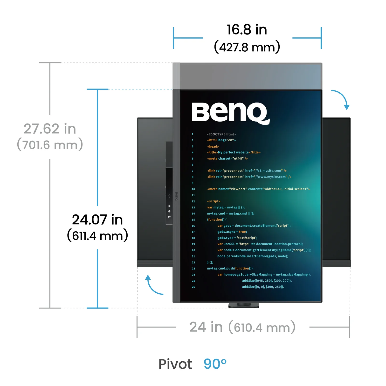 BenQ RD280UA 28.2" IPS Monitor
