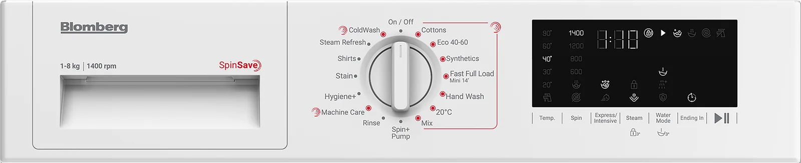 Blomberg LWI284421 8kg 1400rpm Washing Machine