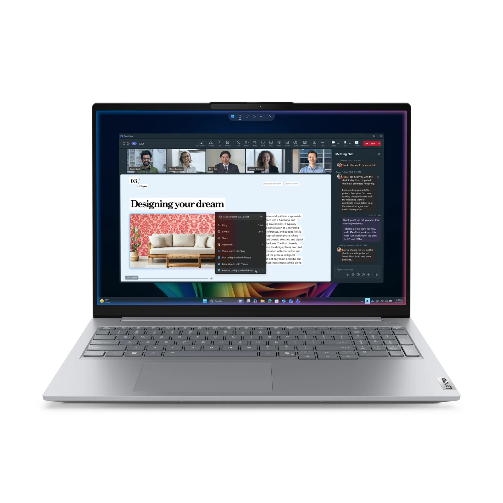 Lenovo ThinkBook 16 G9 IPL Copilot+ PC 16", Intel Core Ultra 7 355, 16GB RAM, 512GB SSD
