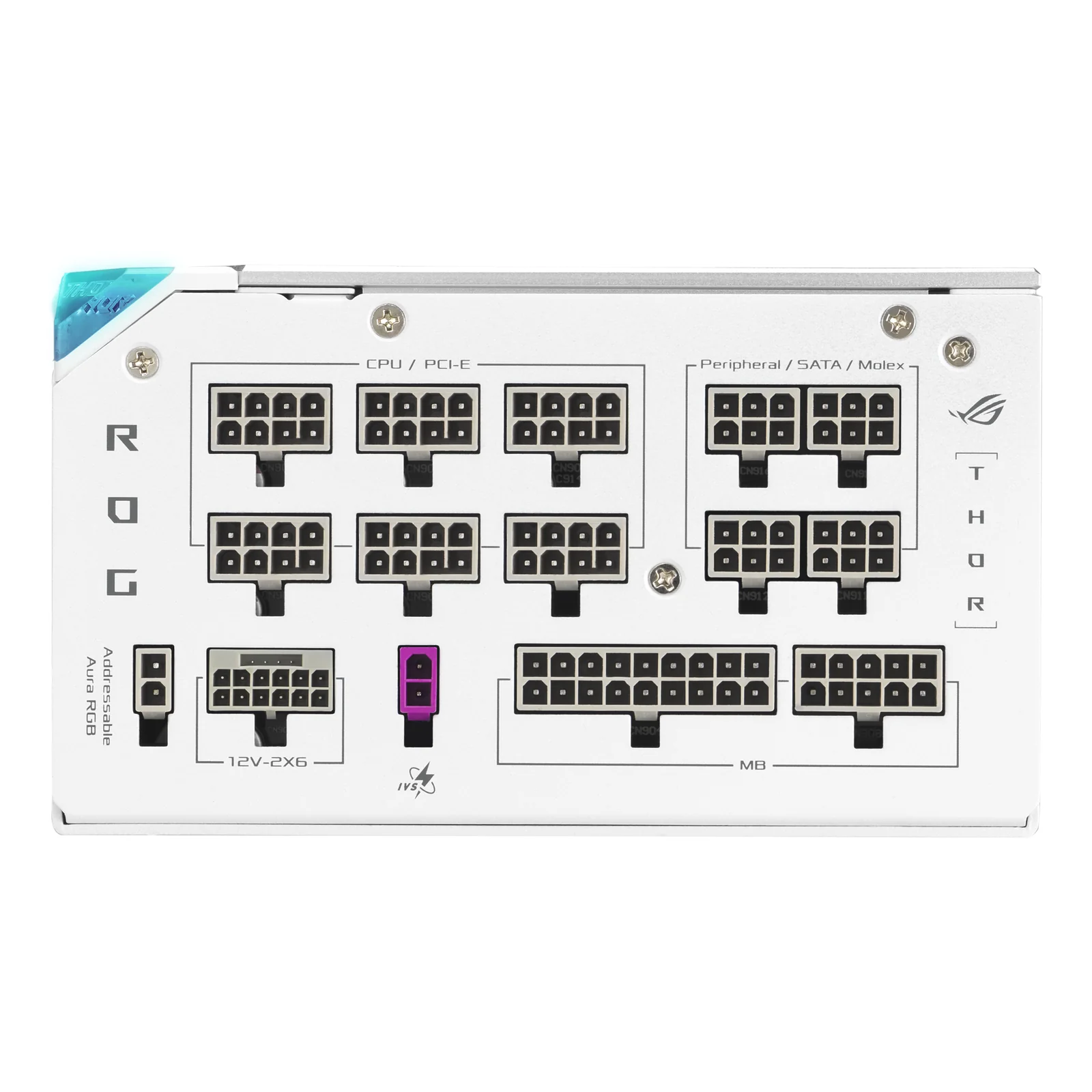 ASUS ROG -THOR-1200P3-WHITE-GAMING 1200W Power Supply
