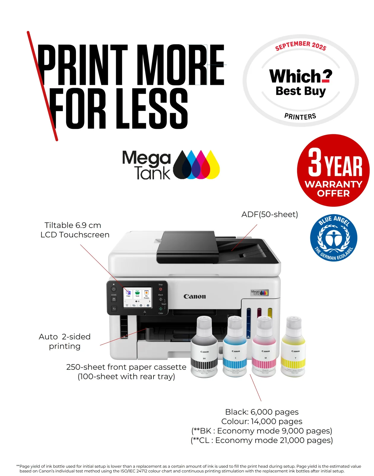 Canon MAXIFY GX6150 Inkjet Printer