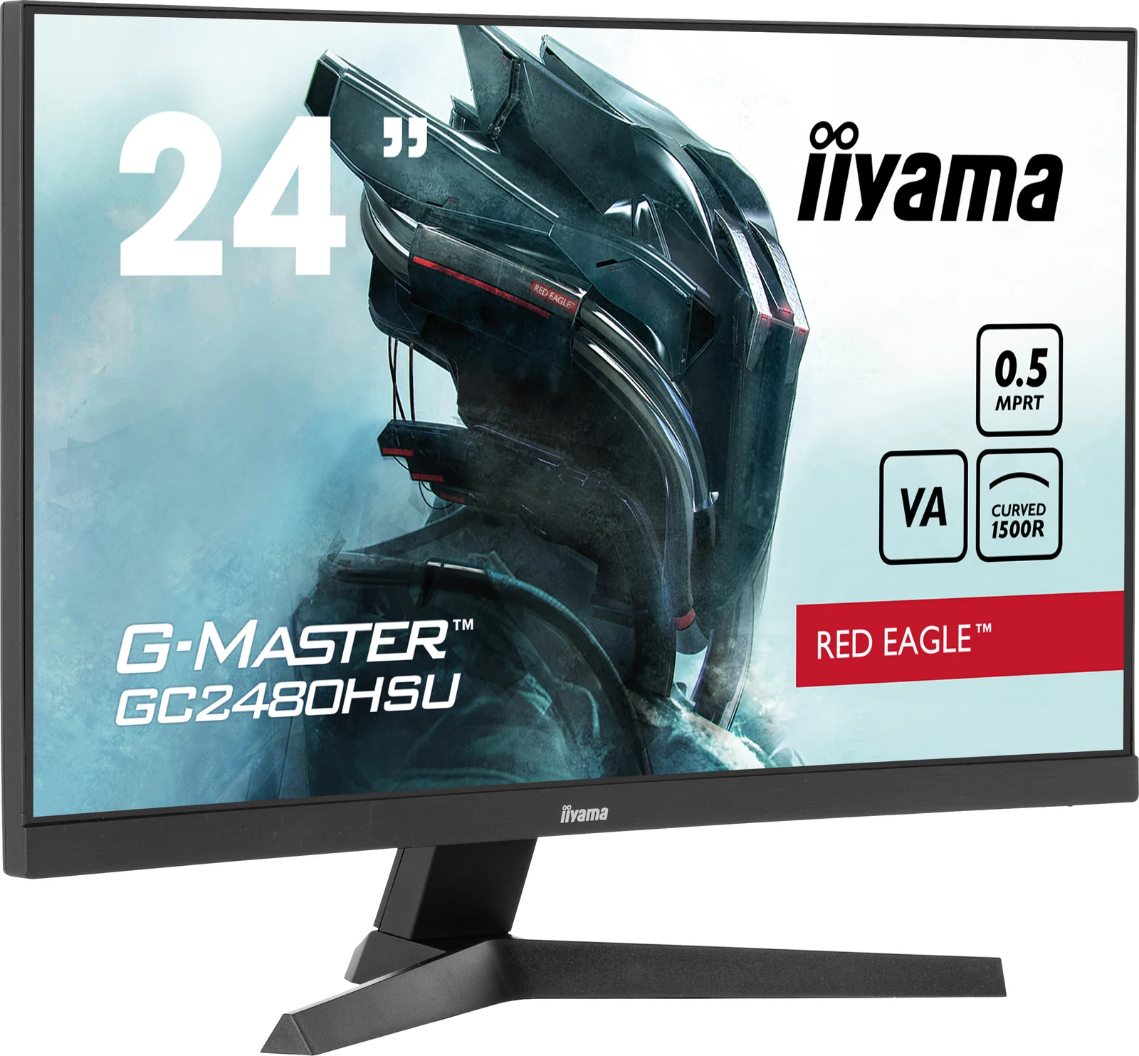 iiyama GC2480HSU-B1 23.6" Full HD VA 180Hz Curved Monitor