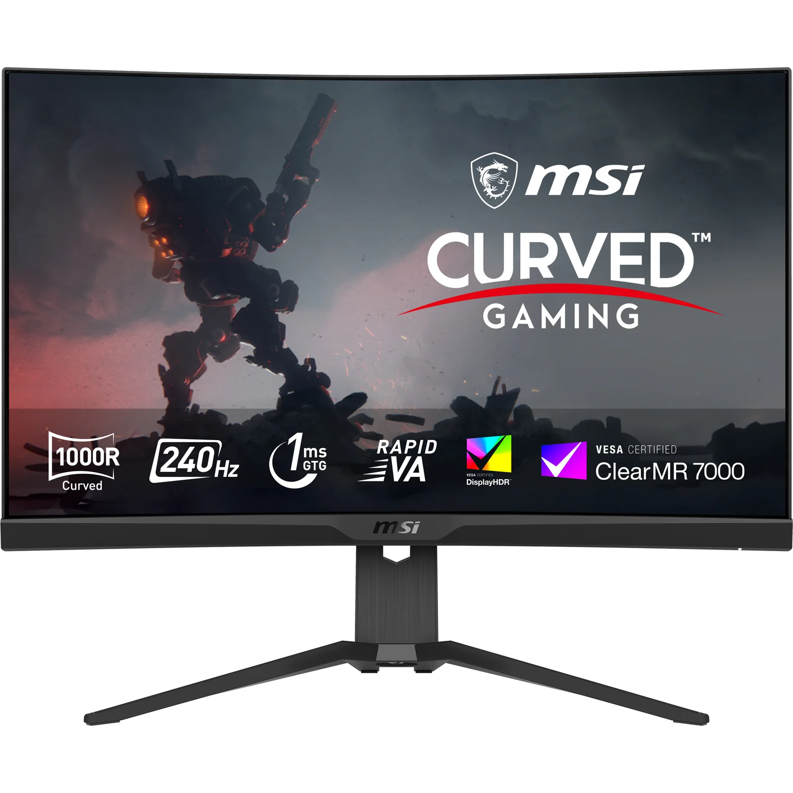 MSI MPG 275CQRXF 27" QHD VA 240Hz Curved Monitor