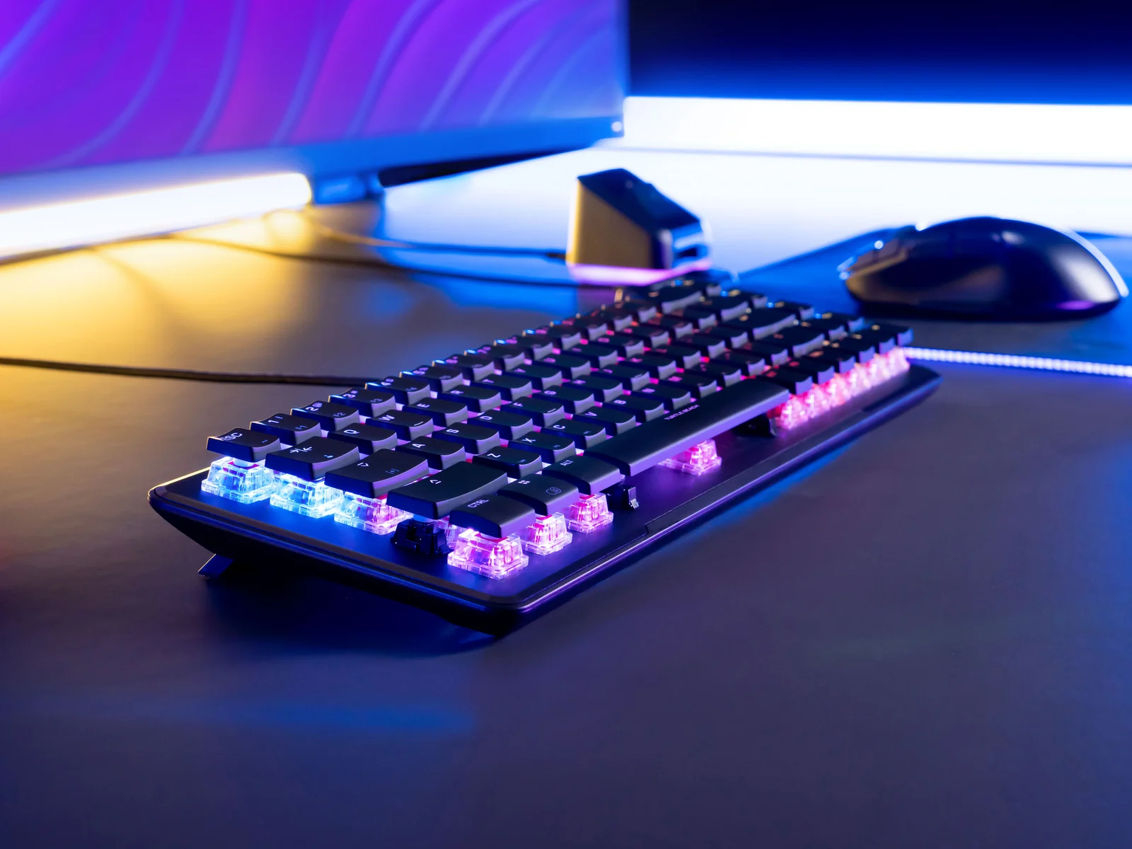 Turtle Beach Vulcan II Mini Keyboard Black, German