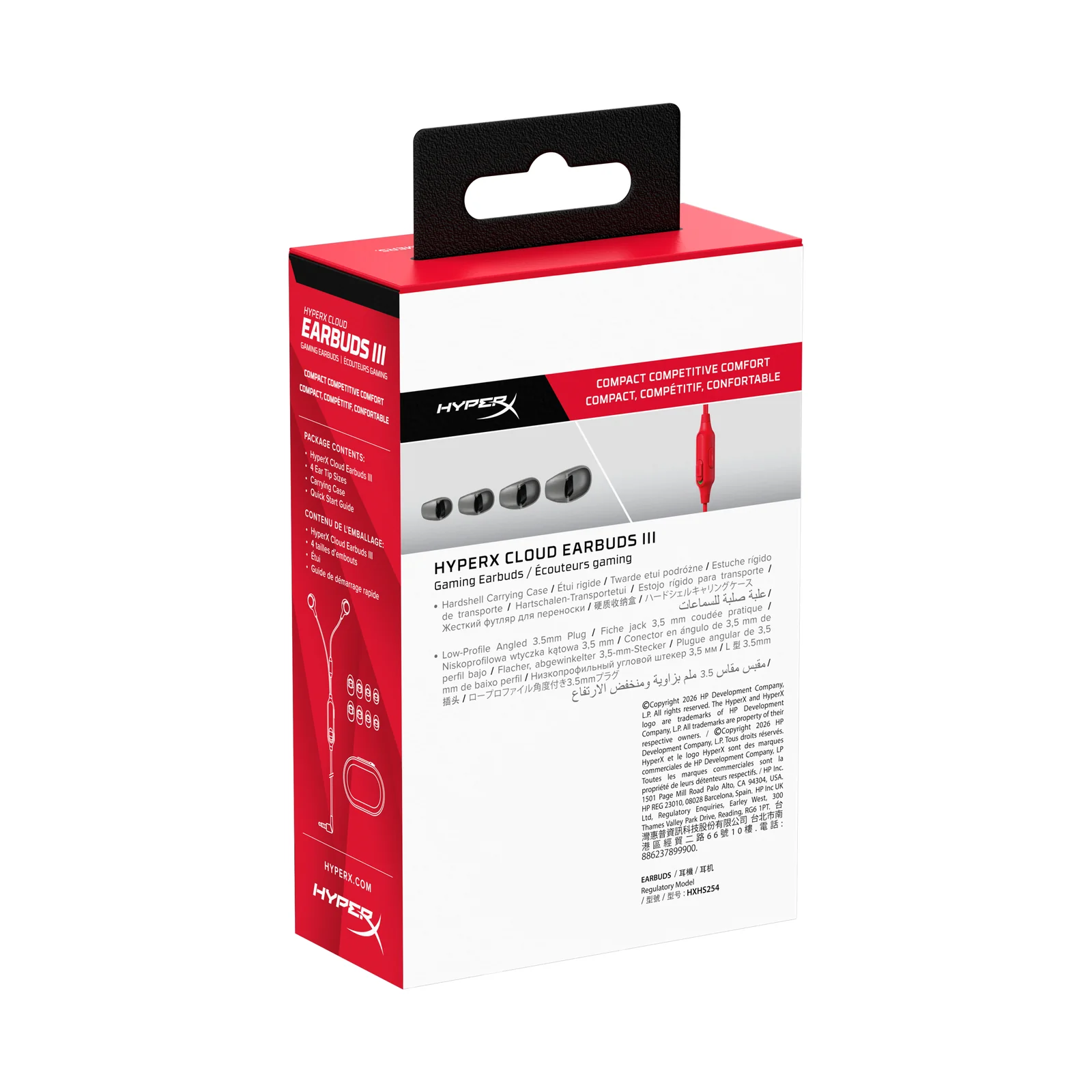 HyperX Cloud Earbuds III Red