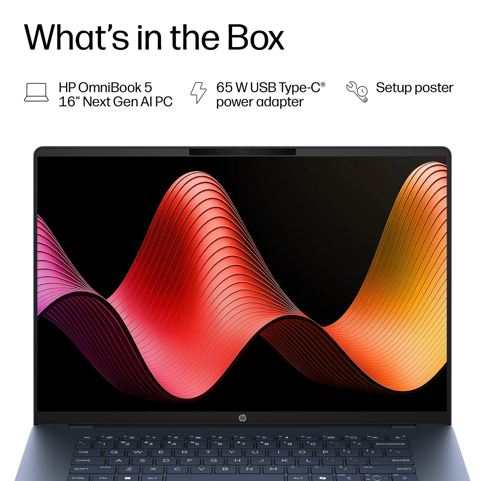 HP DP2J1EA laptop 16", 16GB RAM, 512GB SSD