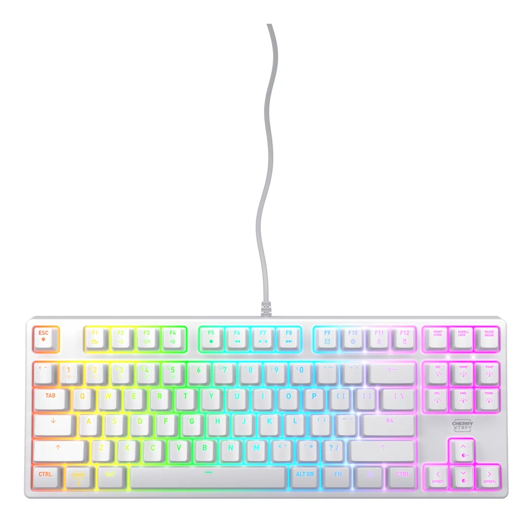 CHERRY K4V2 TKL Keyboard White