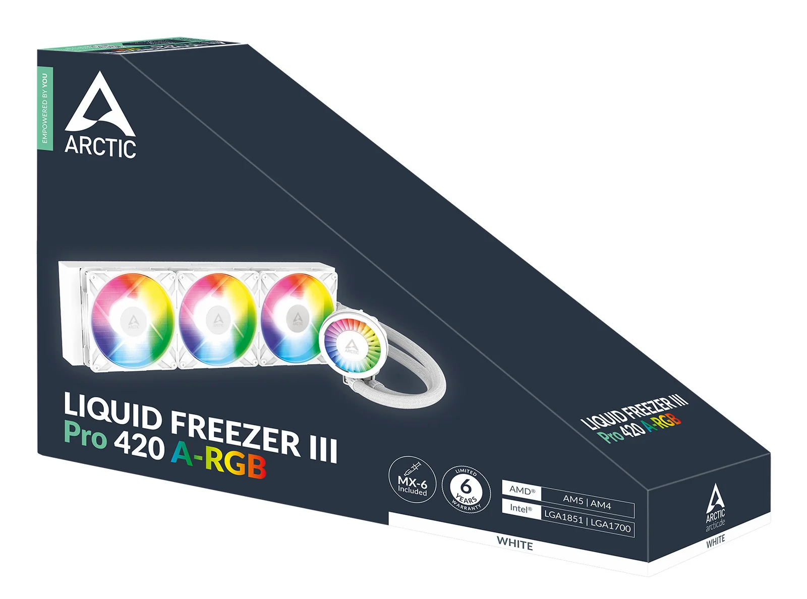 ARCTIC Liquid Freezer III Pro 420 A-RGB (White)