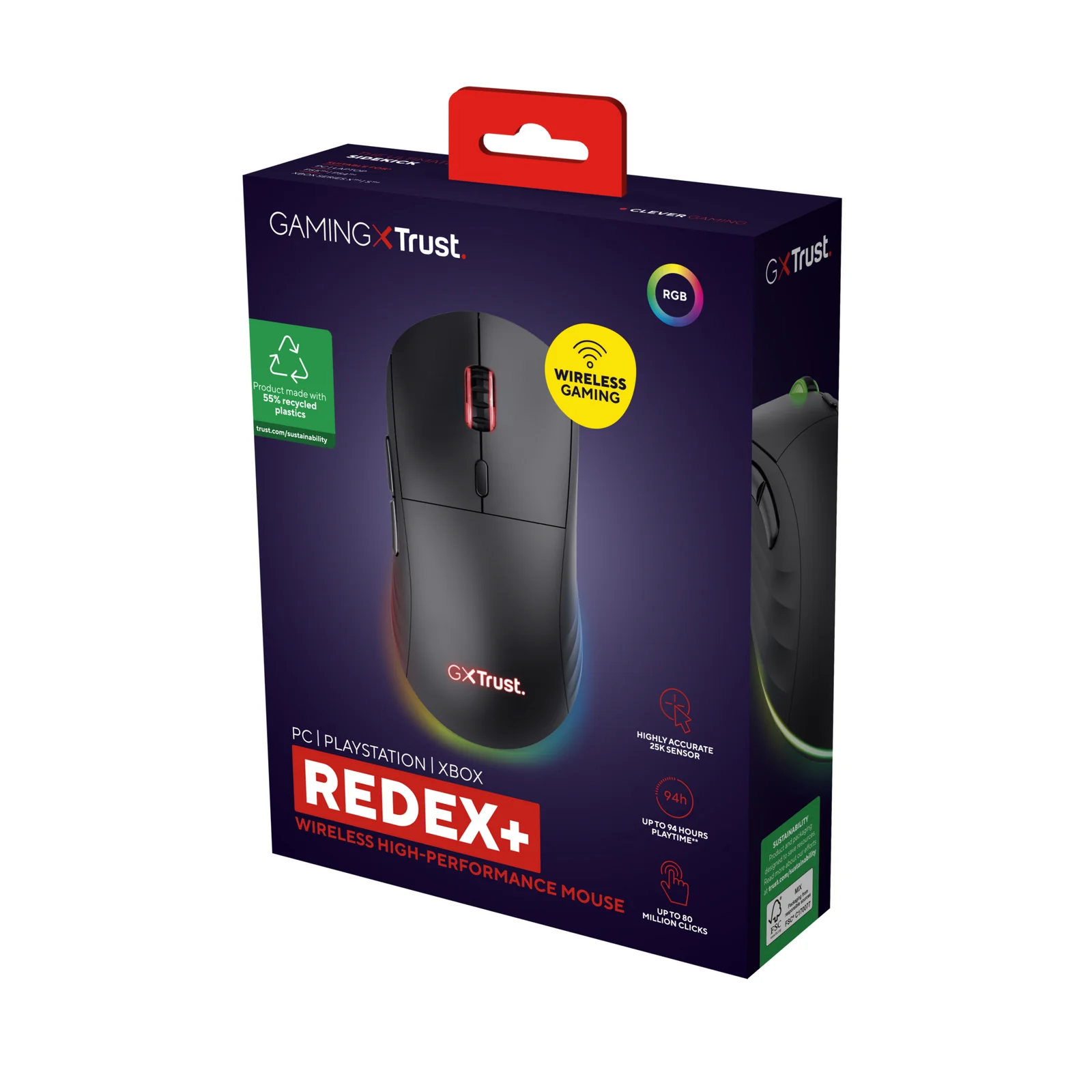 Trust GXT 927 Redex+ Wireless Mouse