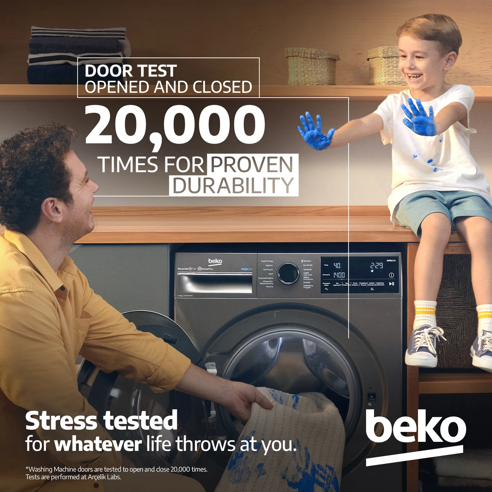 Beko WTIK94121F 9kg 1400rpm Washing Machine