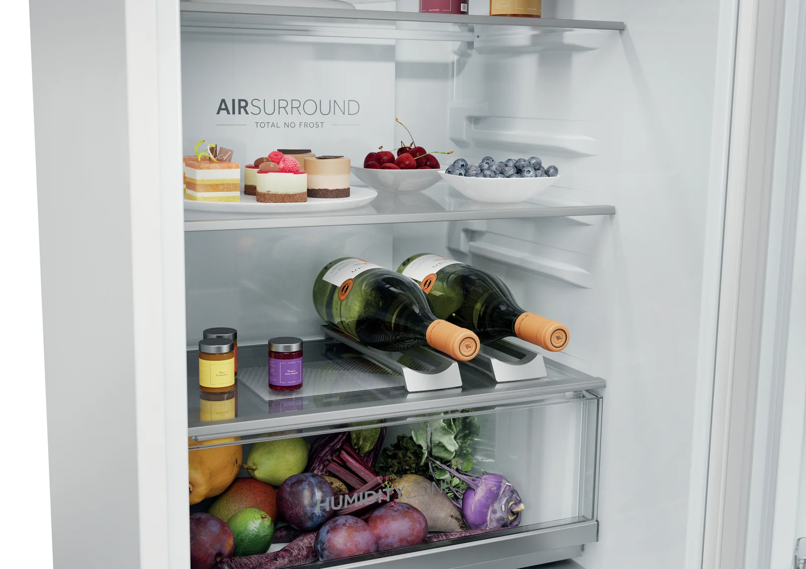 Haier Series 6 HBQW5518EK-UK 251L Integrated Fridge Freezer