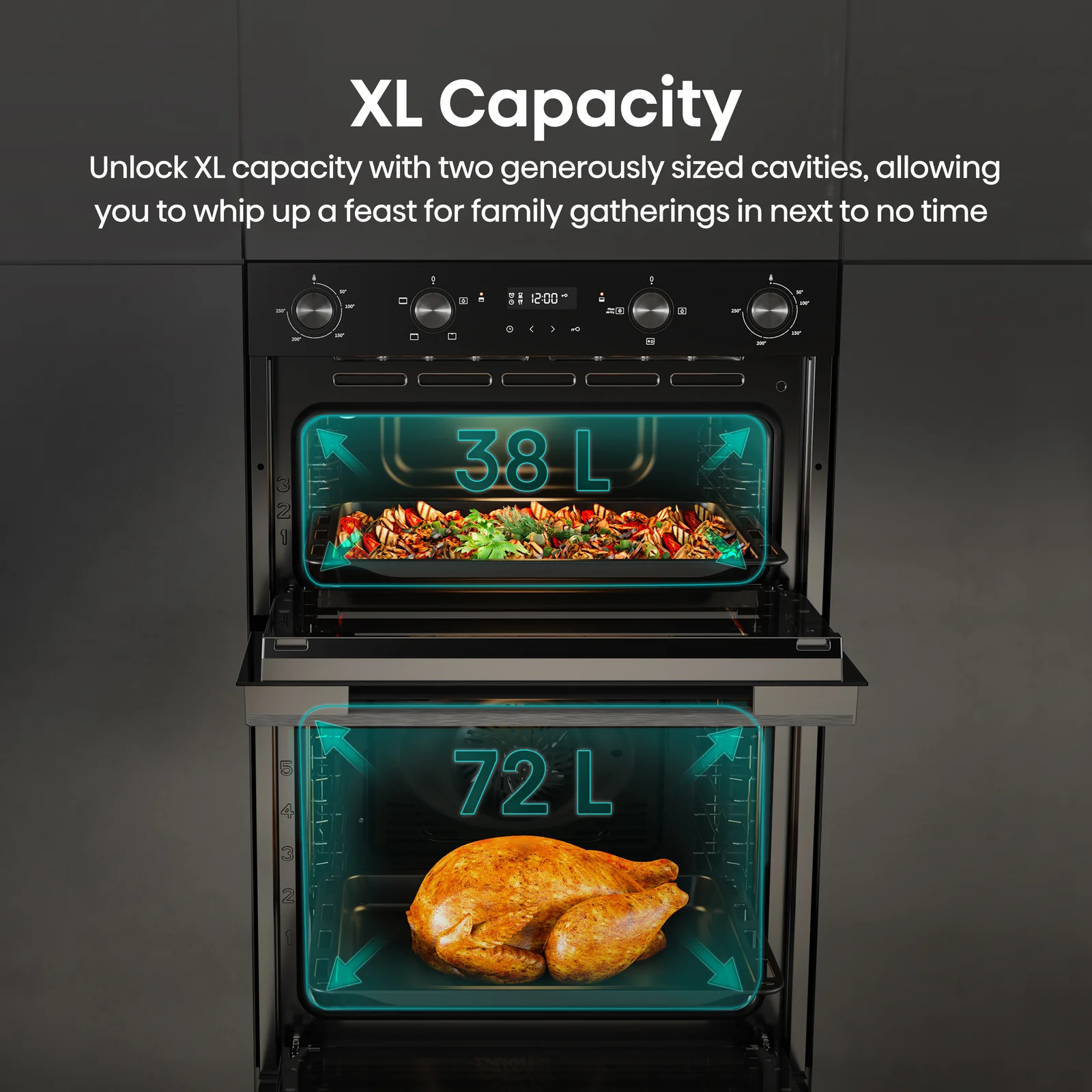 Hisense BID914221CDBG oven