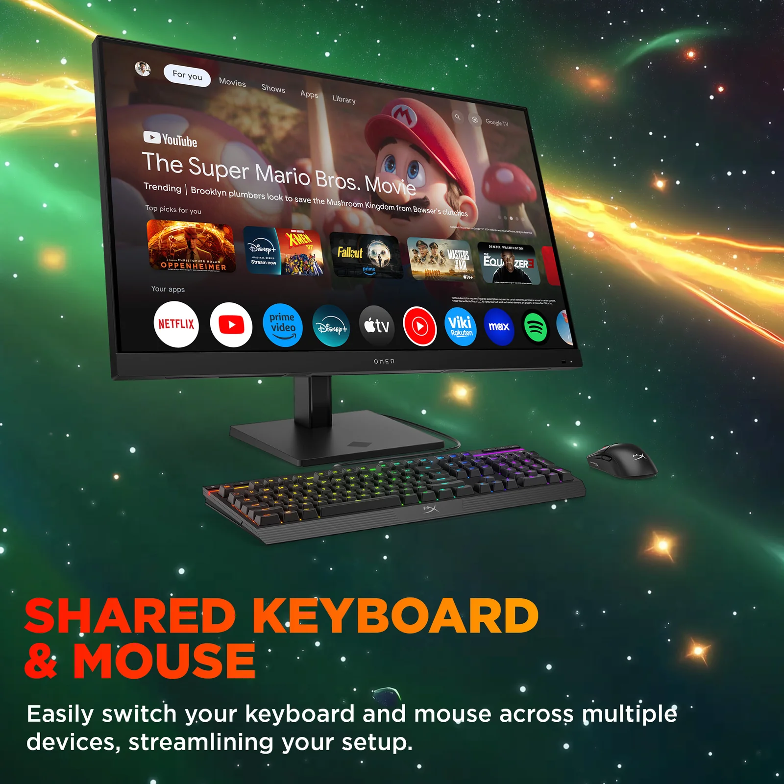 HP 144Hz 31.5" 4K UHD IPS 144Hz Monitor