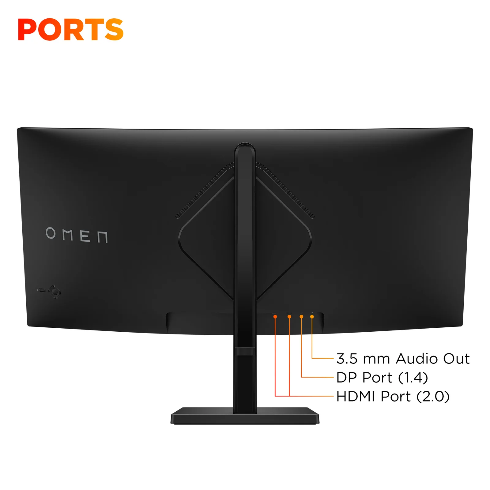 HP 180Hz 34" UWQHD VA 180Hz Curved Monitor