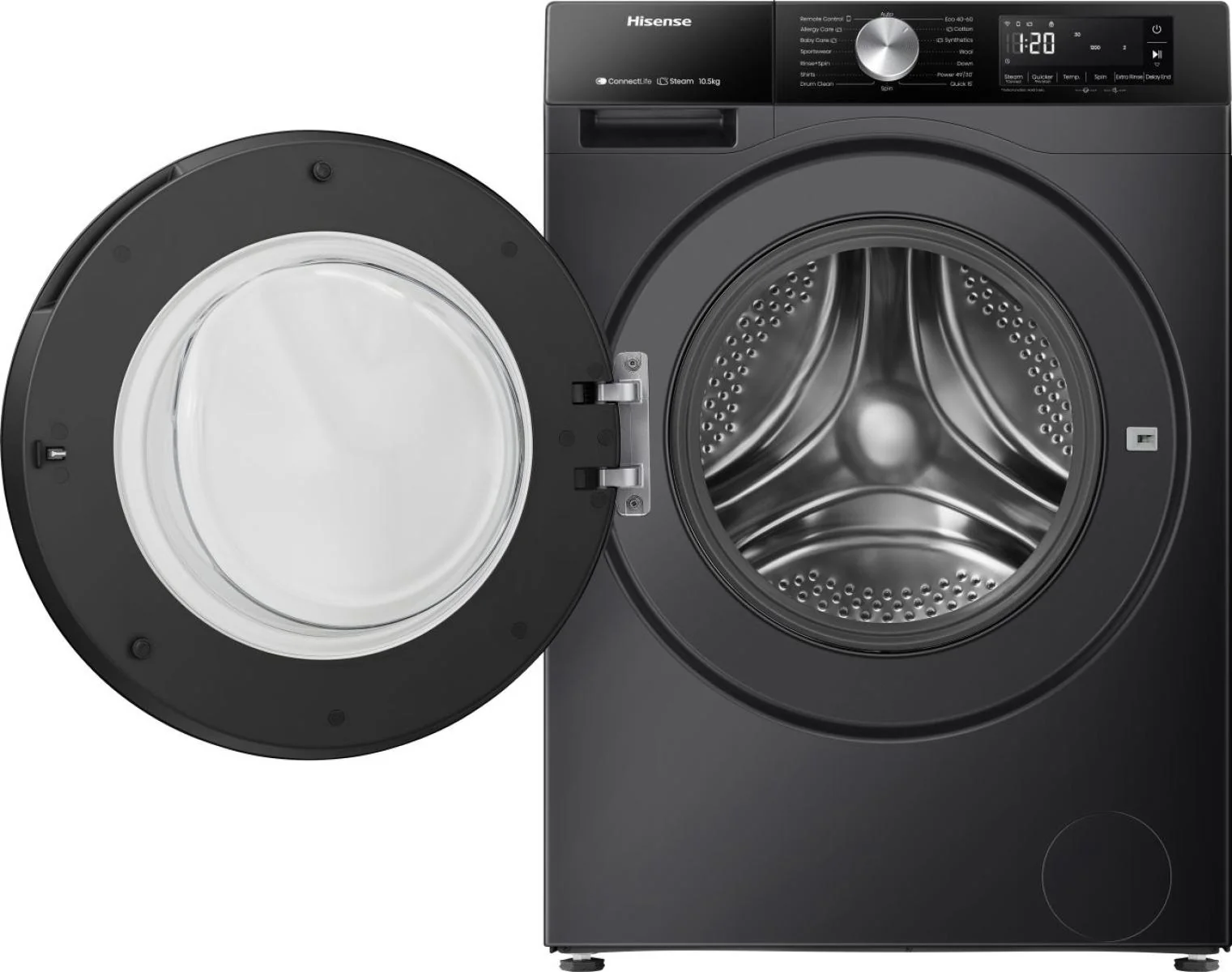 Hisense WF3S1043BB3 10.5kg 1400rpm Washing Machine