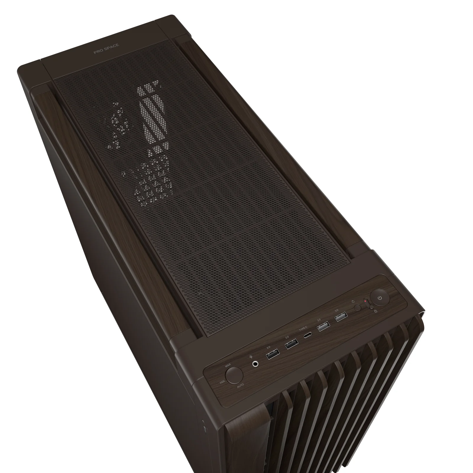 ASUS ProArt PA602 Wood Edition Retro Brown Metal Panel PC Case