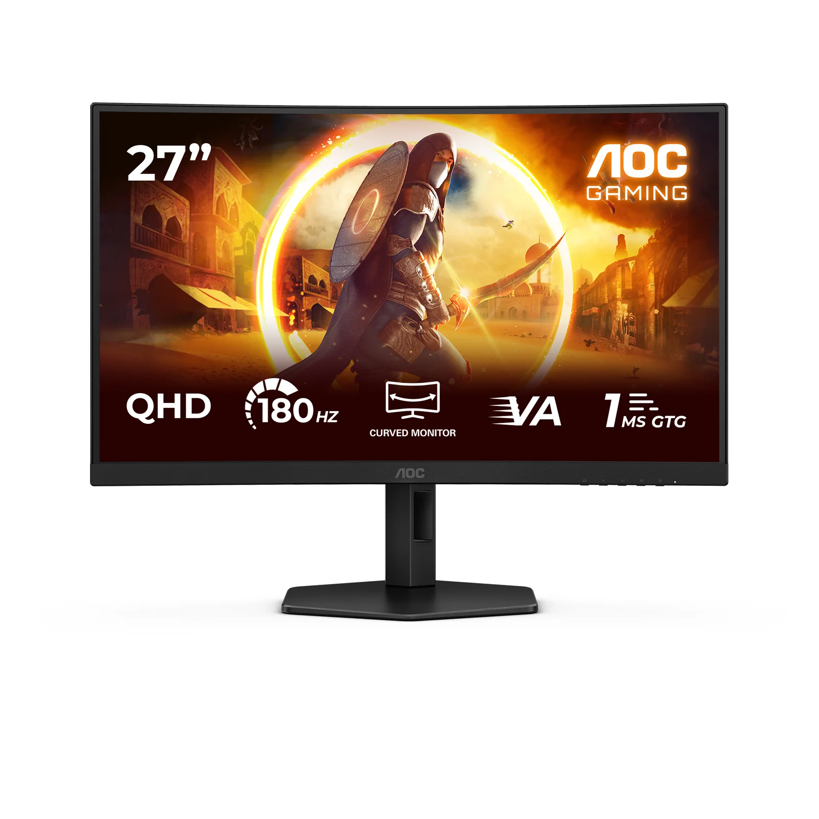 AOC CQ27G4X 27" QHD VA 180Hz Curved Monitor