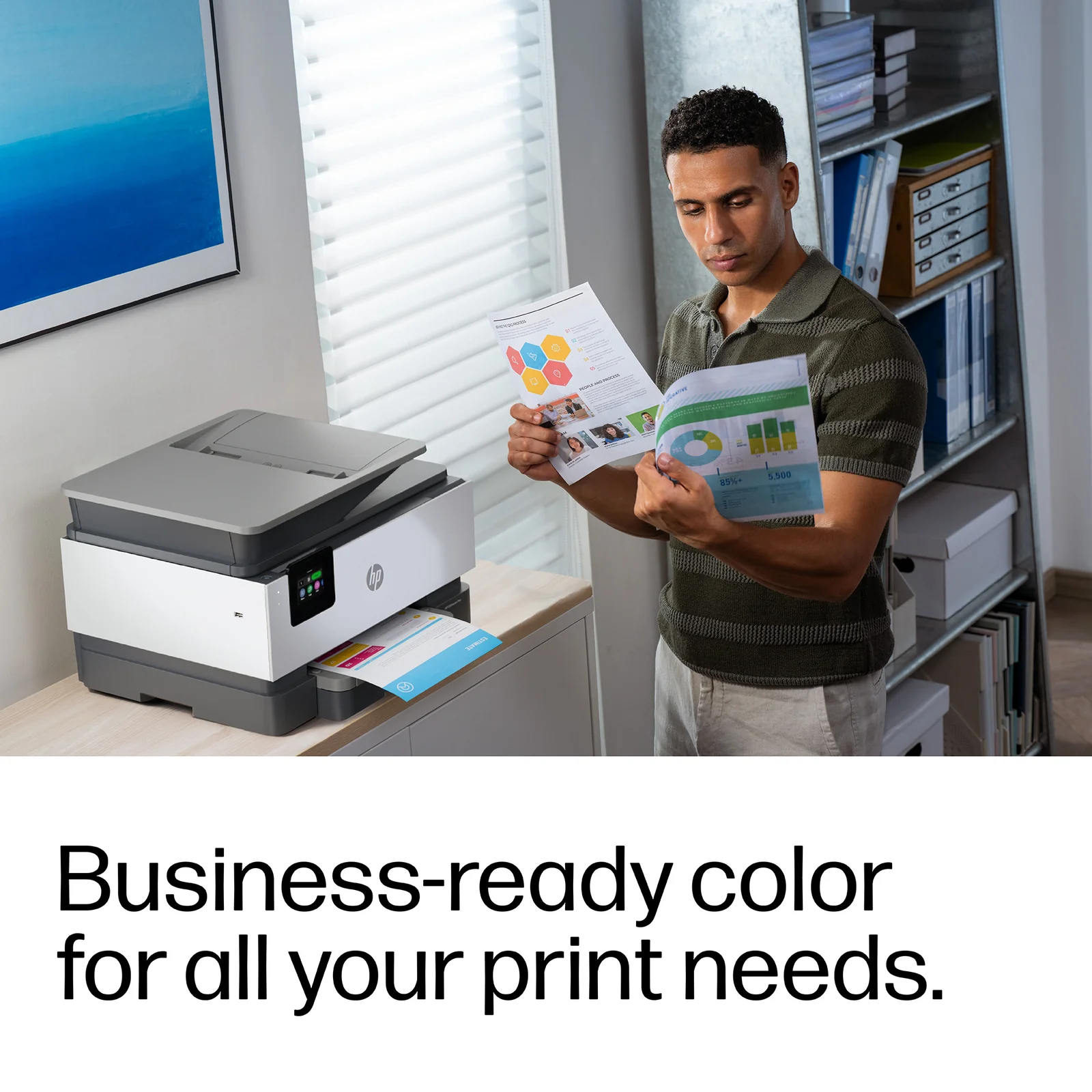 HP OfficeJet Pro 9125 All-in-One Colour Printer