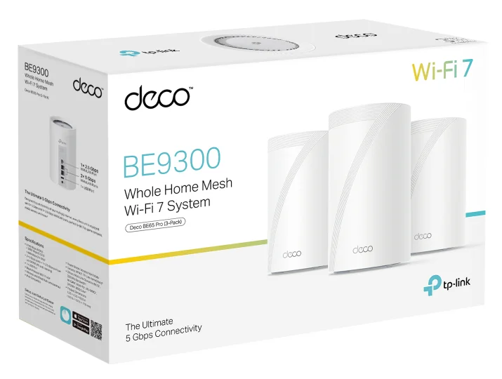 TP-Link Deco BE65 Pro Wi-Fi 7 Mesh Wi-Fi System
