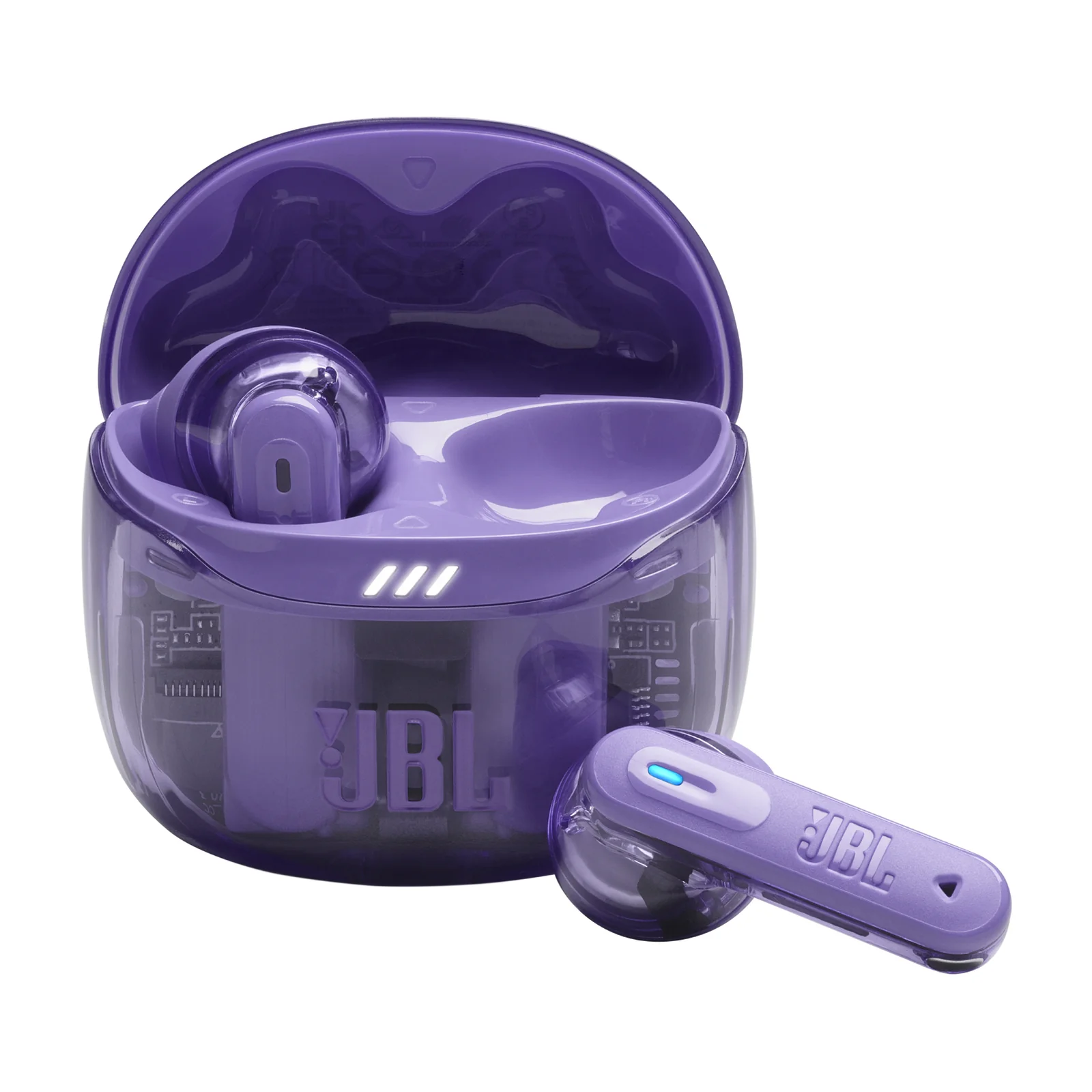 JBL Tune Flex 2 Ghost Edition Purple