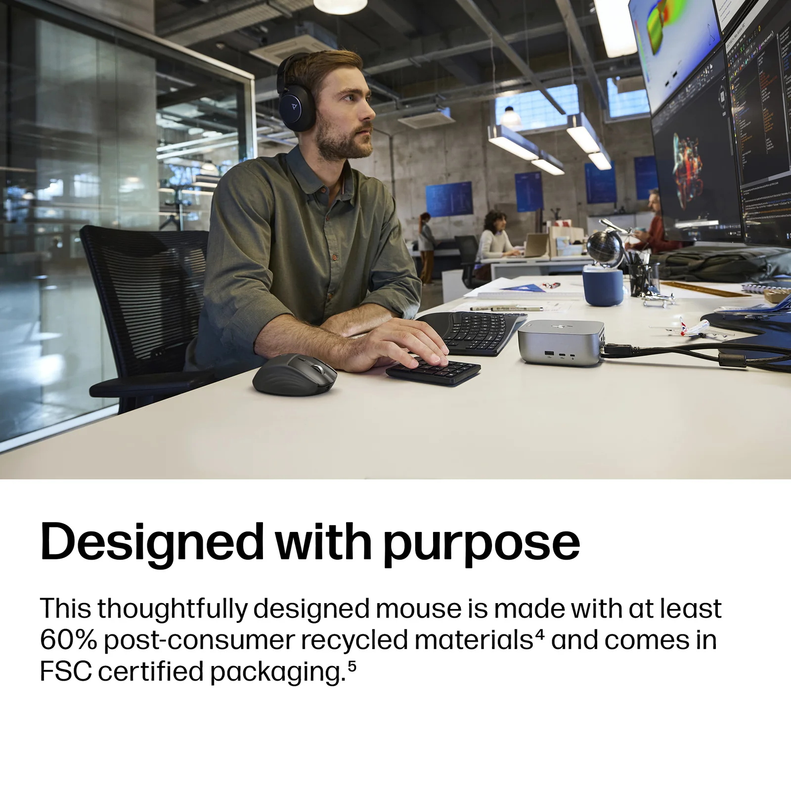HP Ultra-Fast-Scroll Wireless 785M Mouse