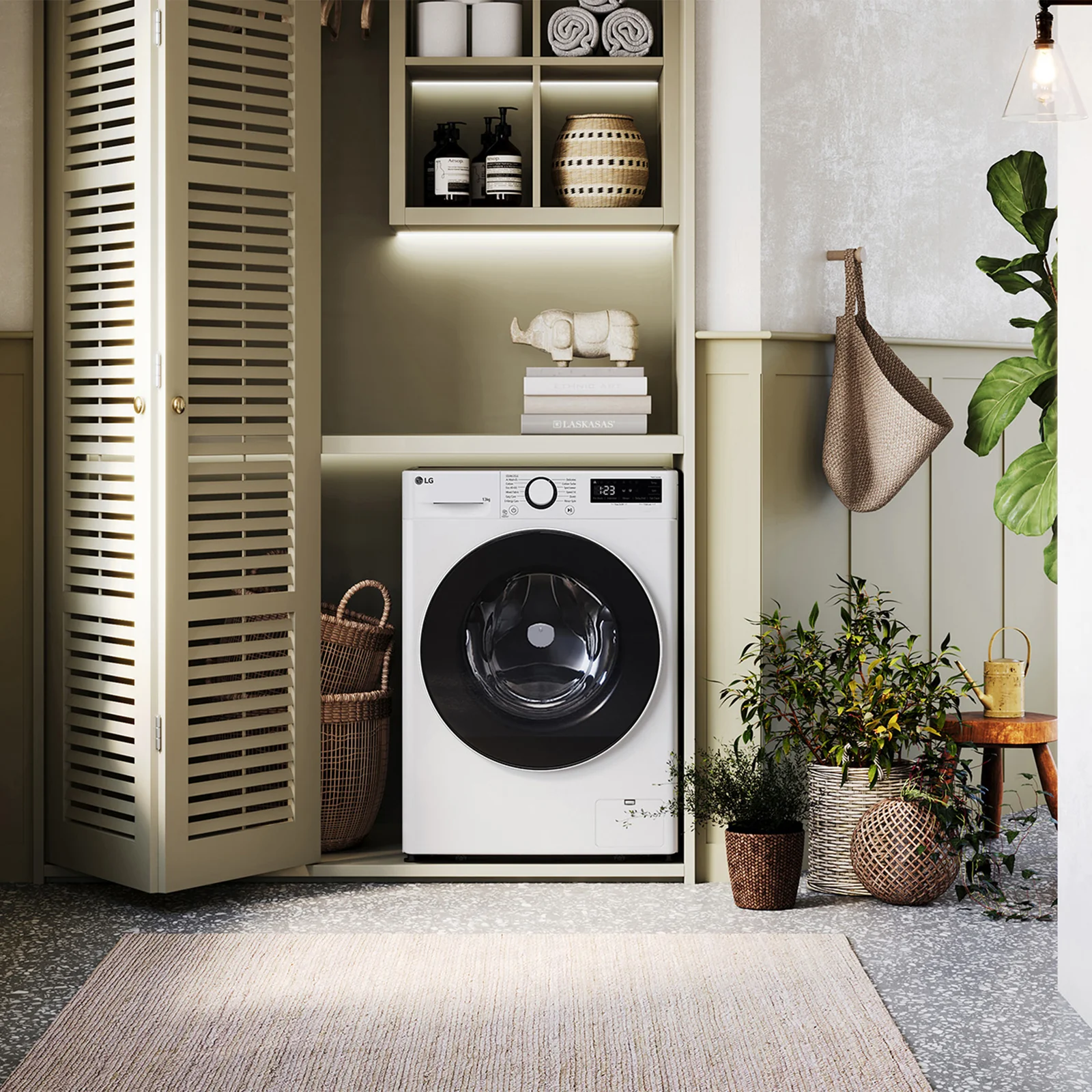 LG F4Y513WWLN1 13kg 1360rpm Washing Machine