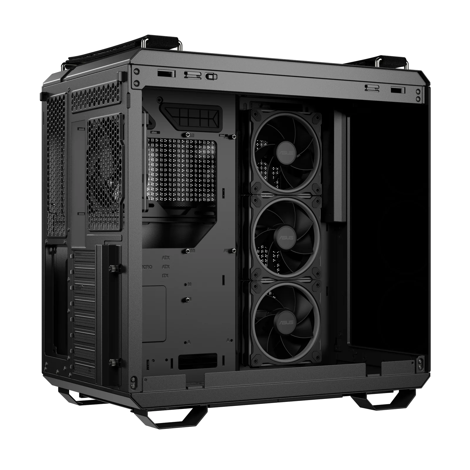 ASUS TUF GAMING GT502 Horizon TG ARGB Black PC Case