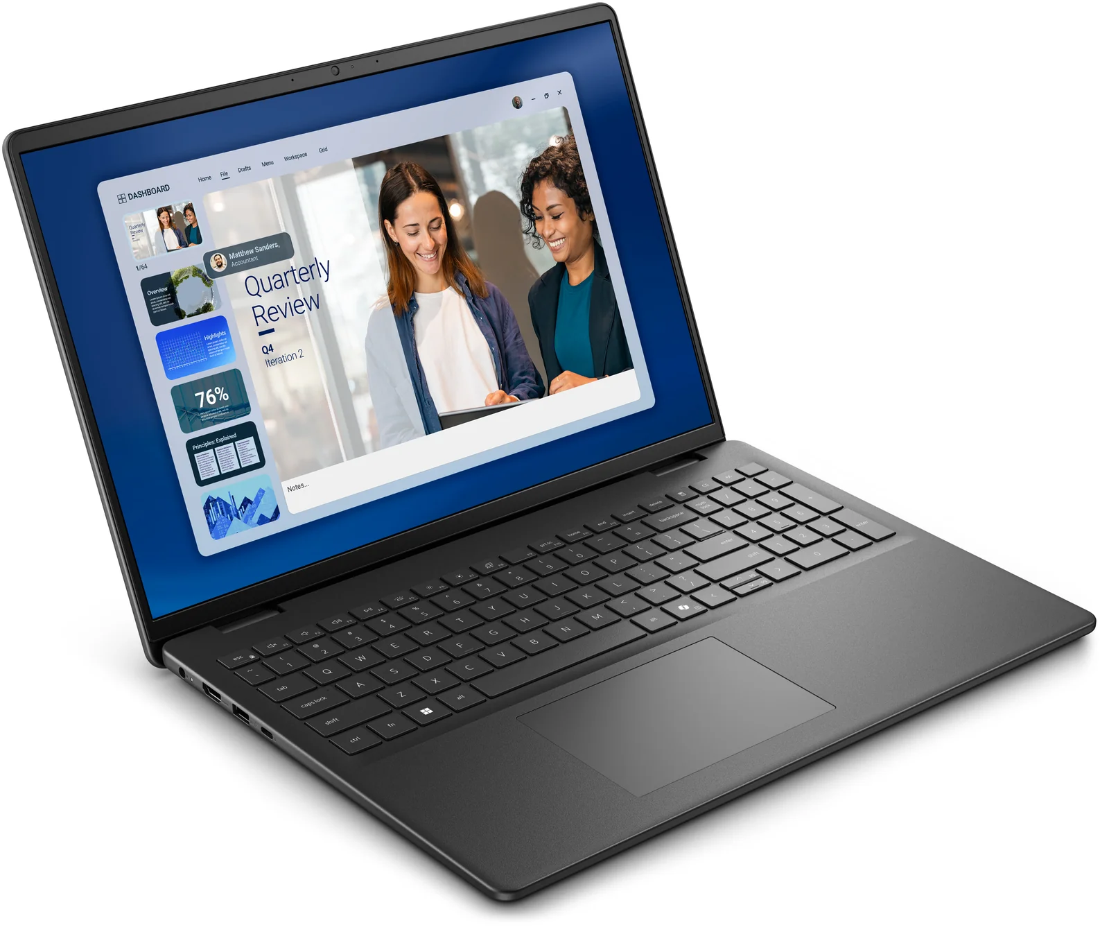 DELL DC16255 16", AMD Ryzen 5 220, 16GB RAM, 512GB SSD
