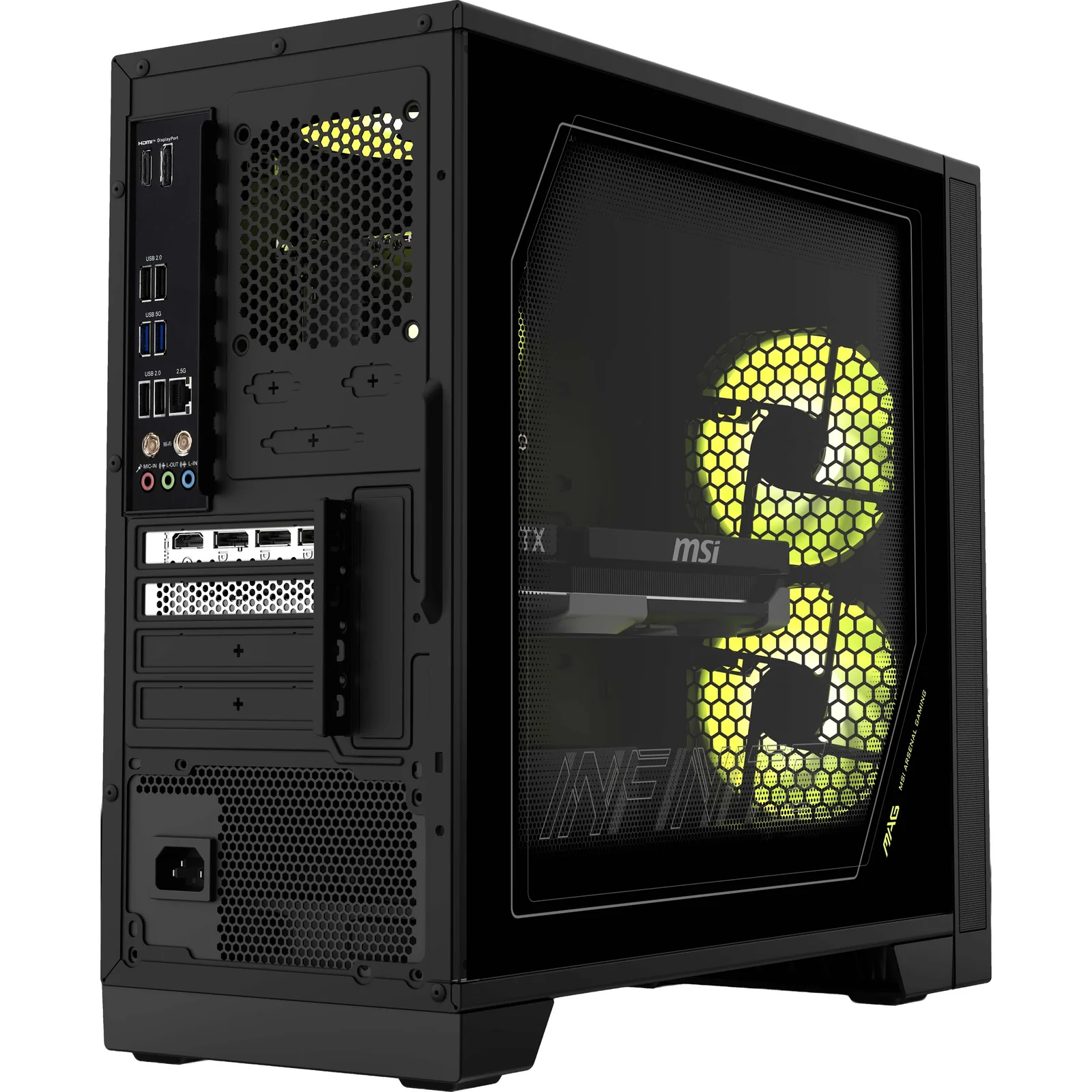 MSI MAG Infinite S AI 2NVL5-013EU, Intel Core Ultra 5 225F, 16GB RAM, 1TB SSD