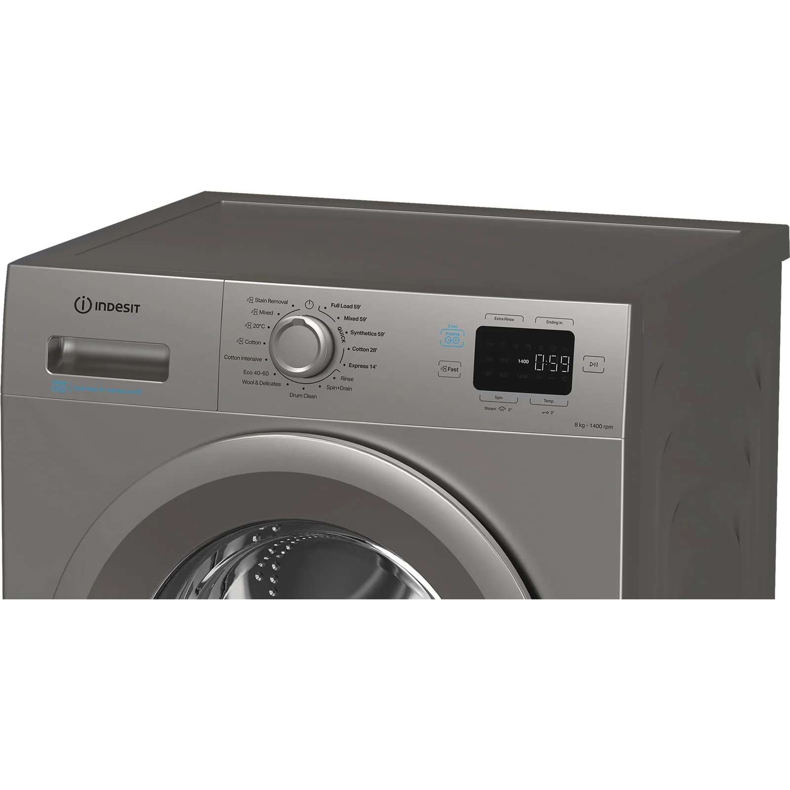 Indesit IP 846S PUSH&GO UK 8kg 1351rpm Washing Machine